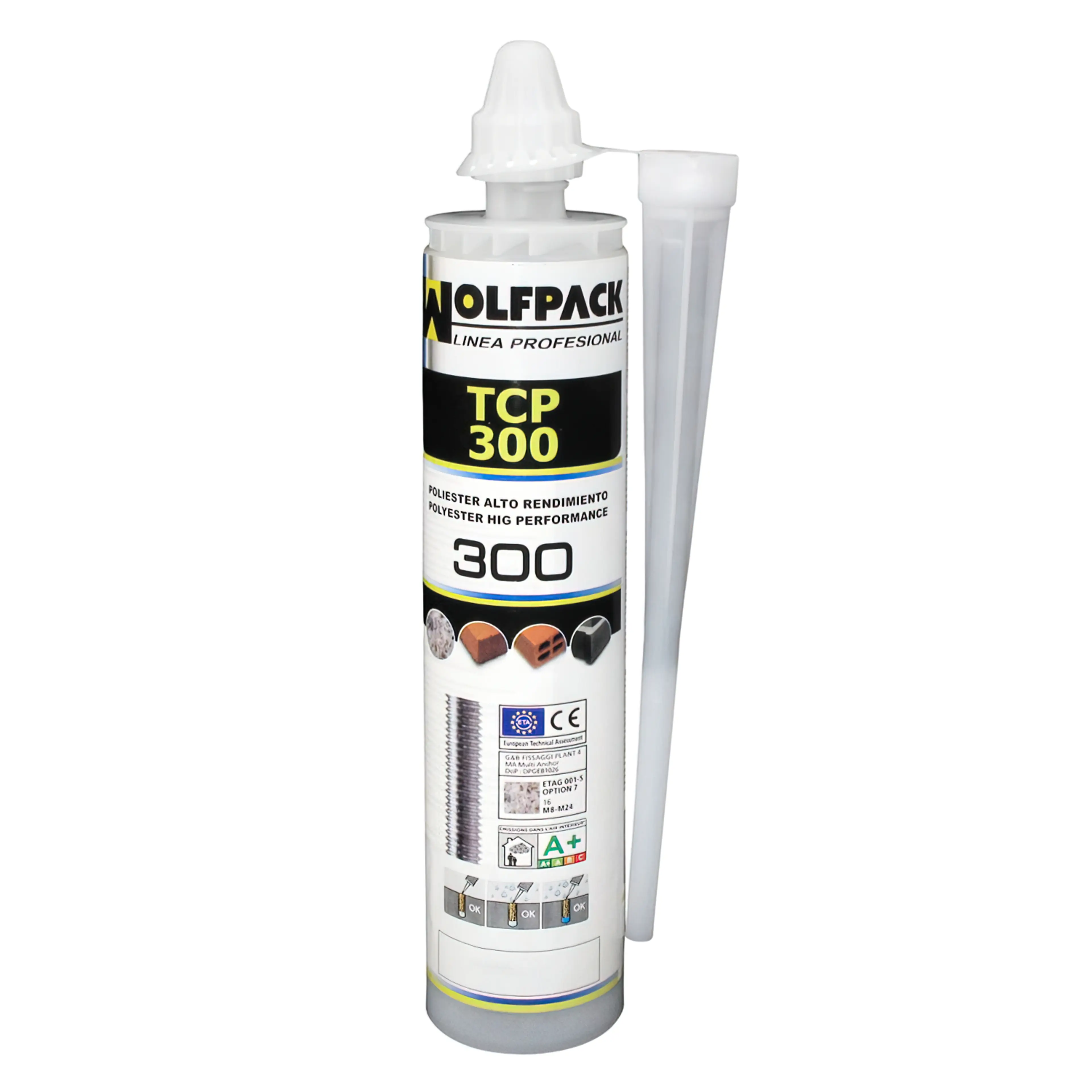 ANCLAJE QUIMICO POLIESTER 300 ML.