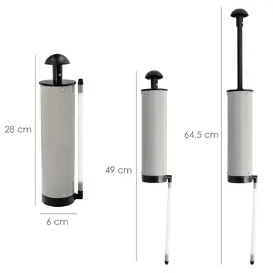 BOMBA LIMPIEZA AGUJEROS PARA ANCLAJ