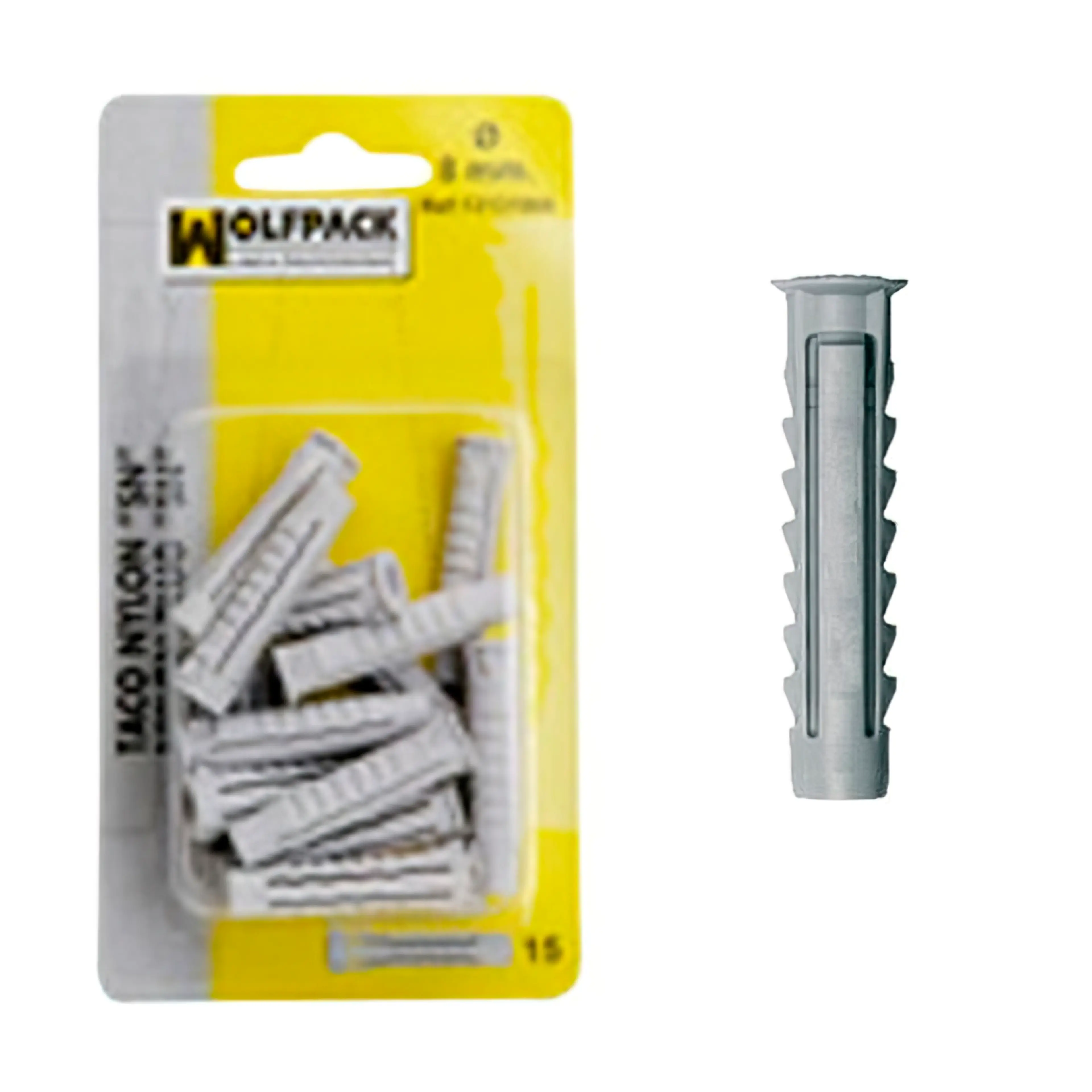 TACO NYLON  SN    10 MM. (10 PIEZAS