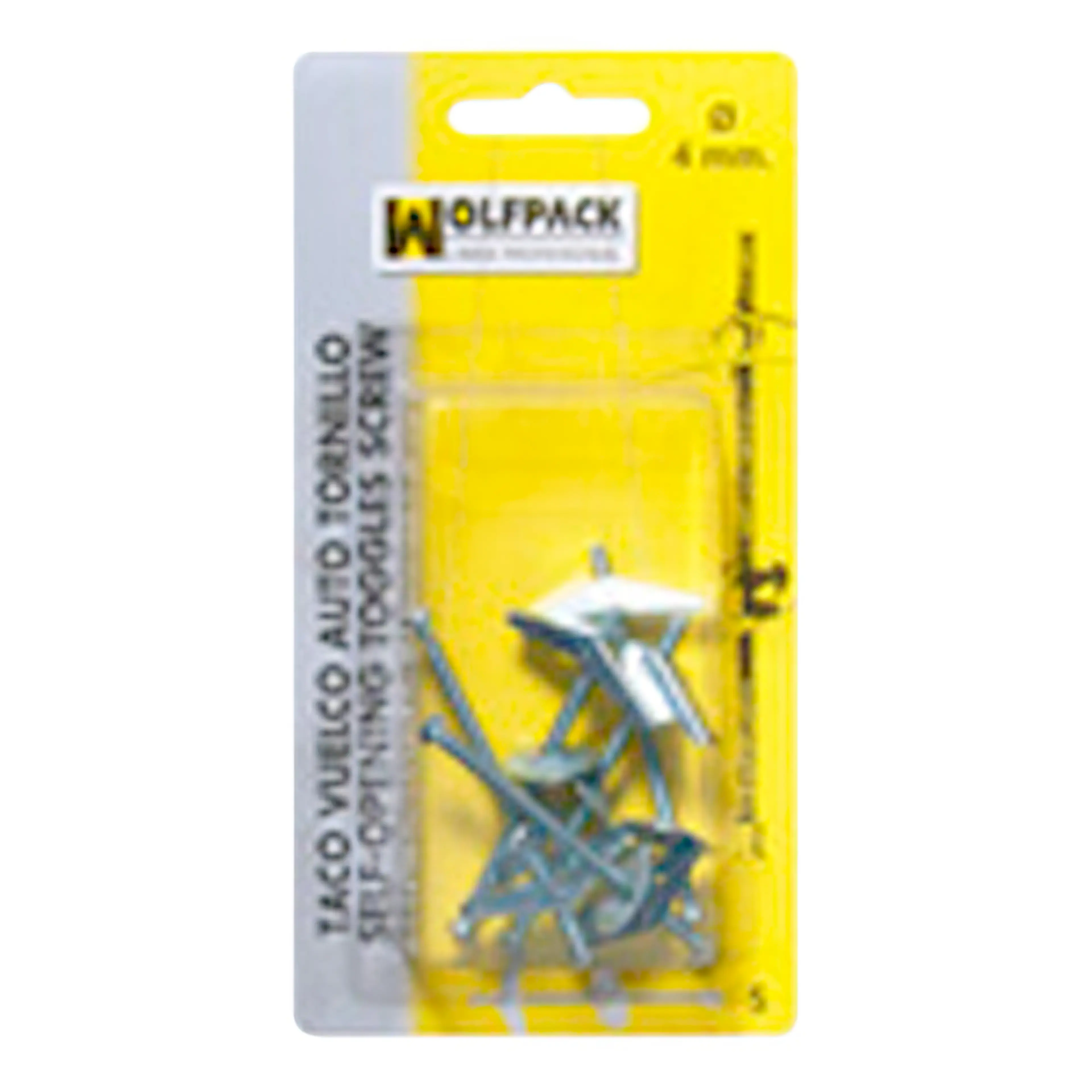 TACO VUELCO AUTO TORNILLO M 4 (5 PI