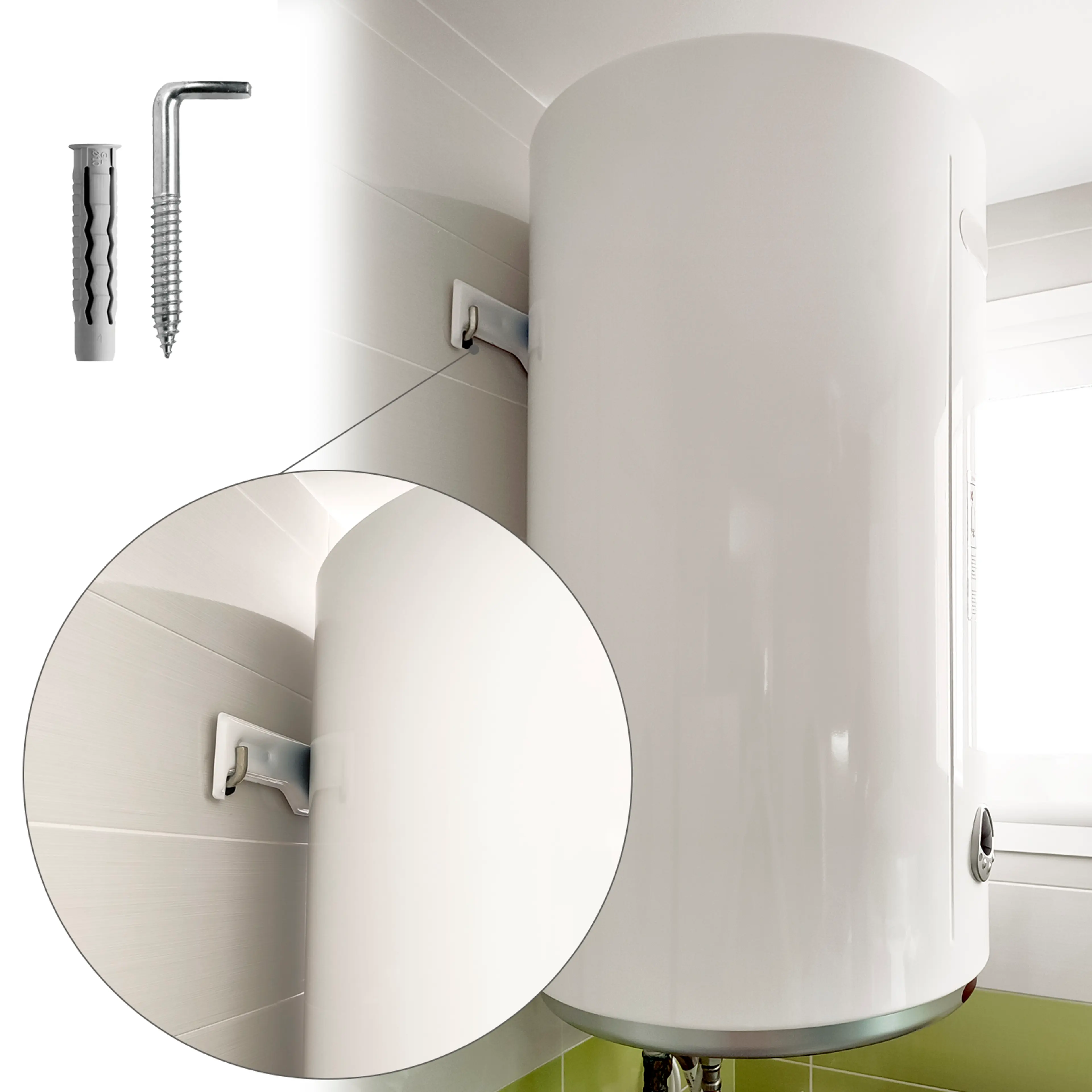 KIT SANITARIO ALCAYATA CON TACO Ø 1