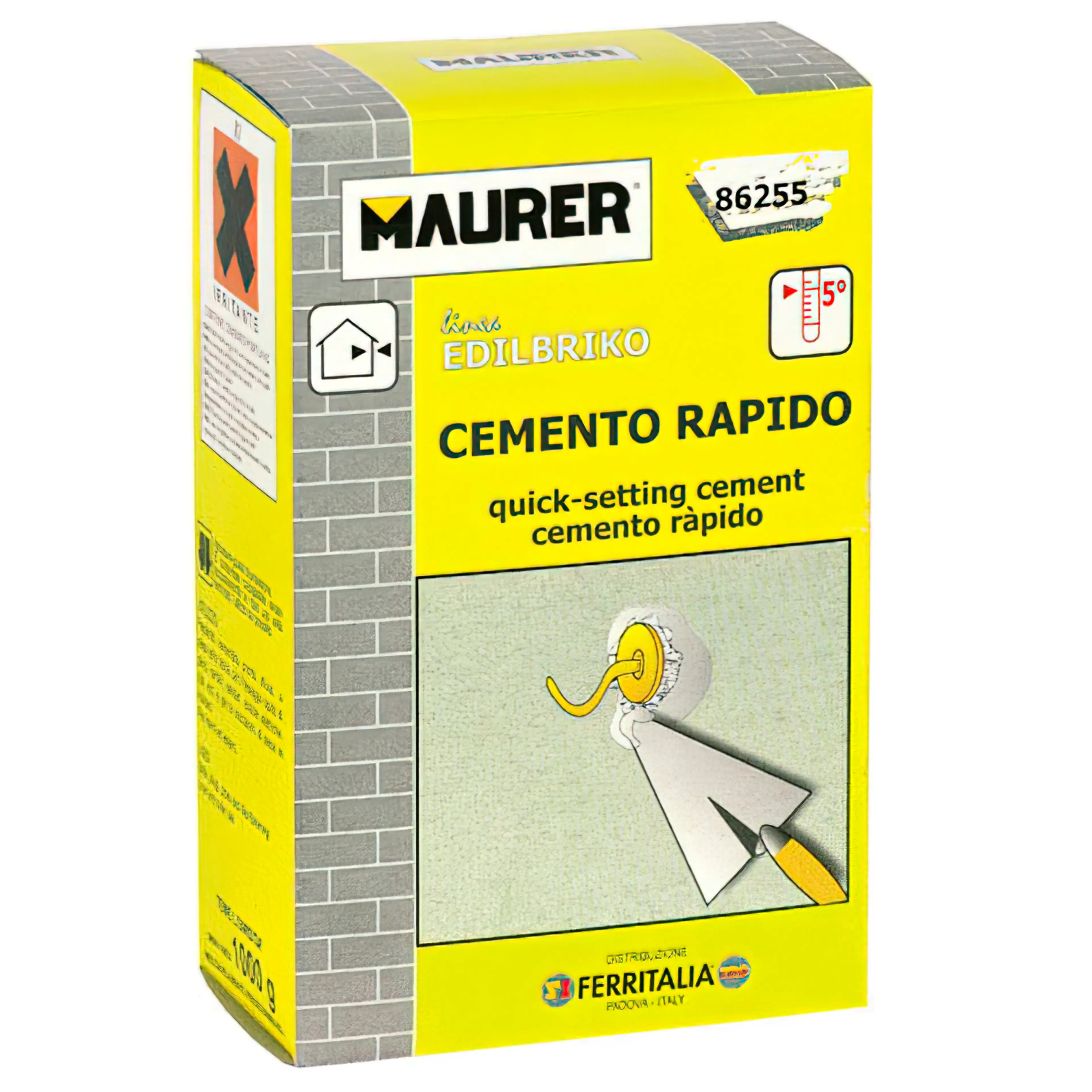 EDIL CEMENTO RÁPIDO MAURER (CAJA 1 