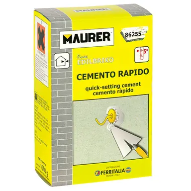 EDIL CEMENTO RAPIDO MAURER (CAJA 5 