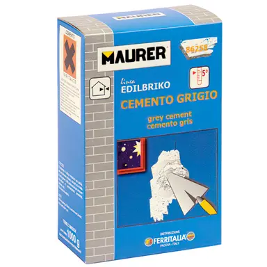 EDIL CEMENTO GRIS MAURER (CAJA 5 KG