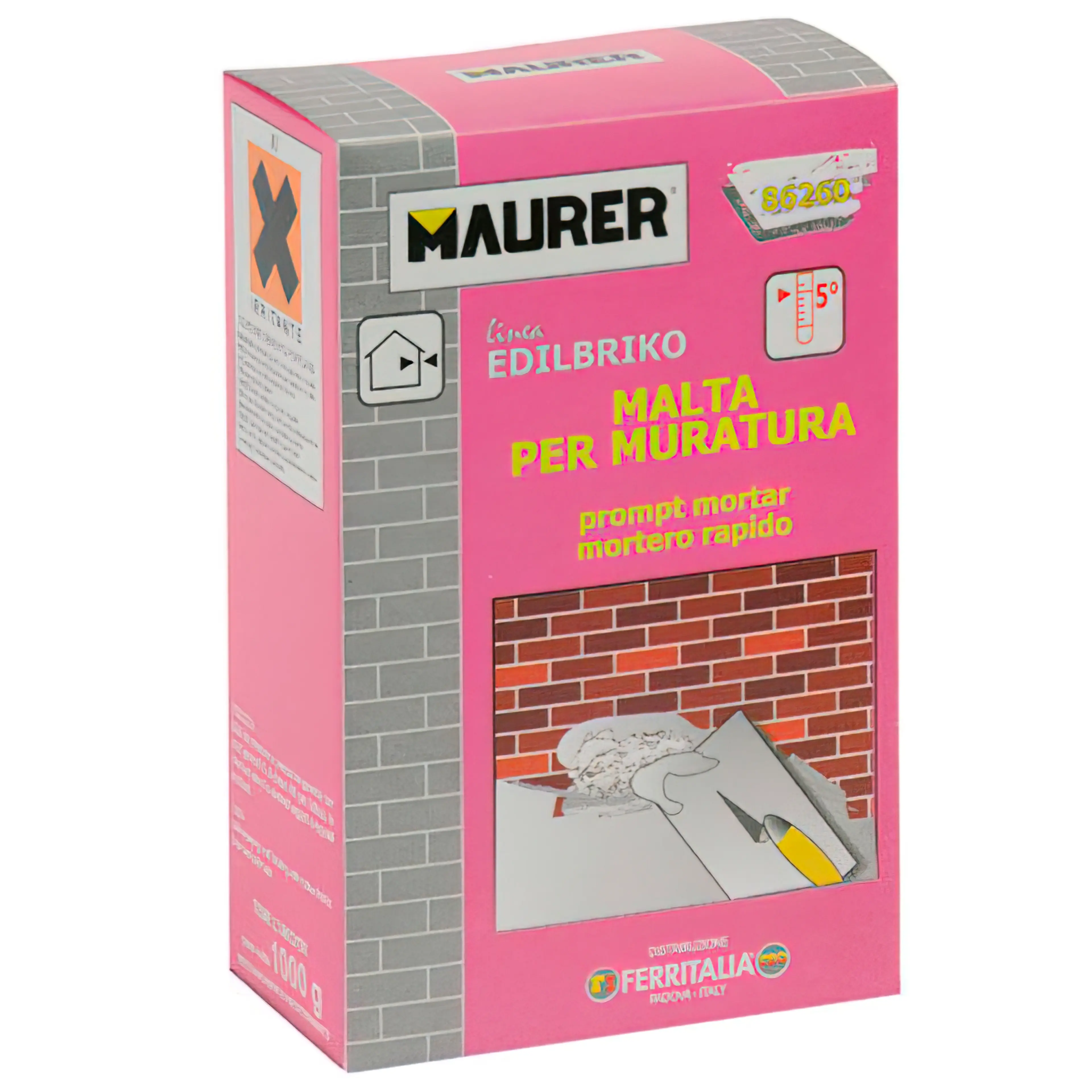 EDIL MORTERO RAPIDO MAURER (CAJA 1 