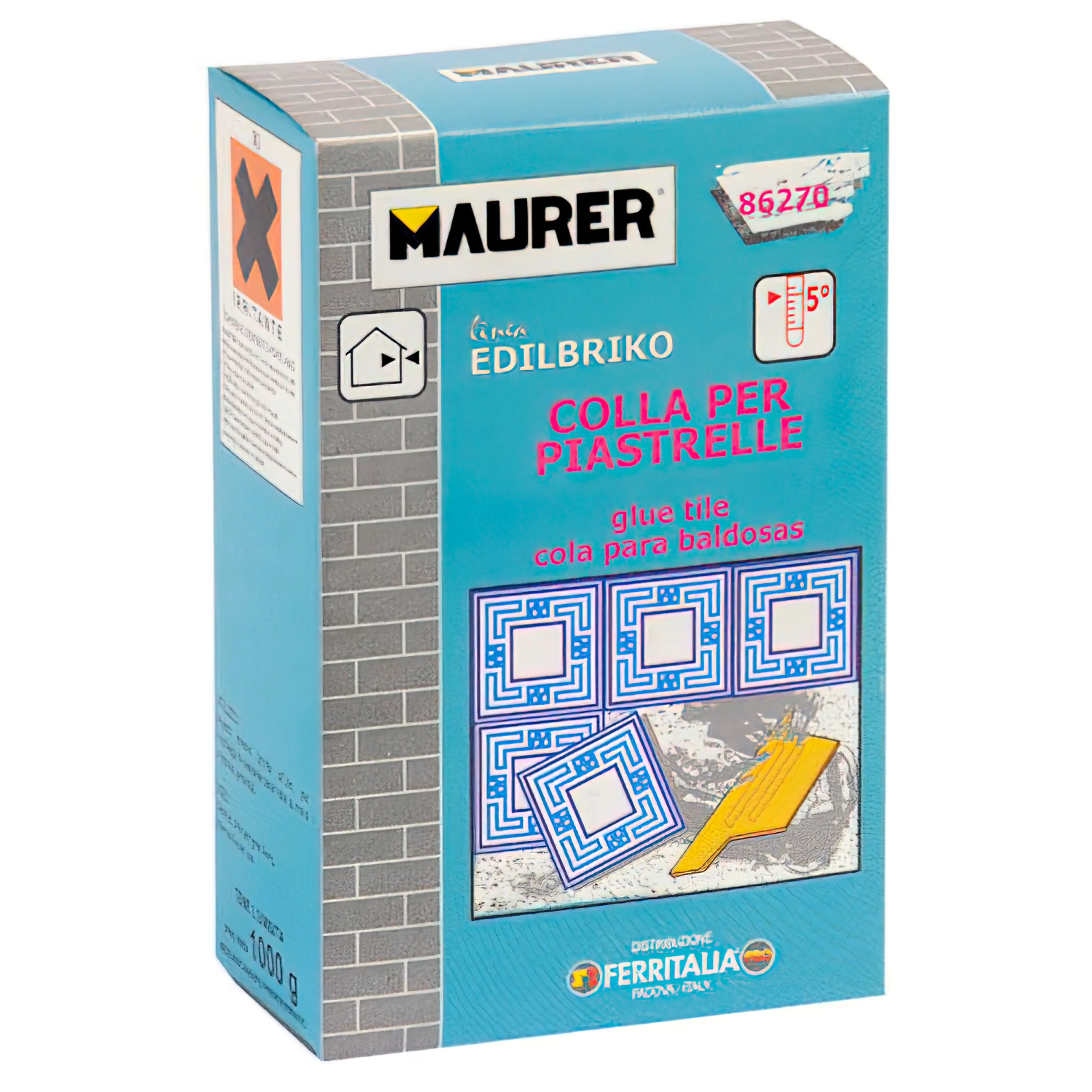EDIL CEMENTO COLA MAURER (CAJA 1 KG
