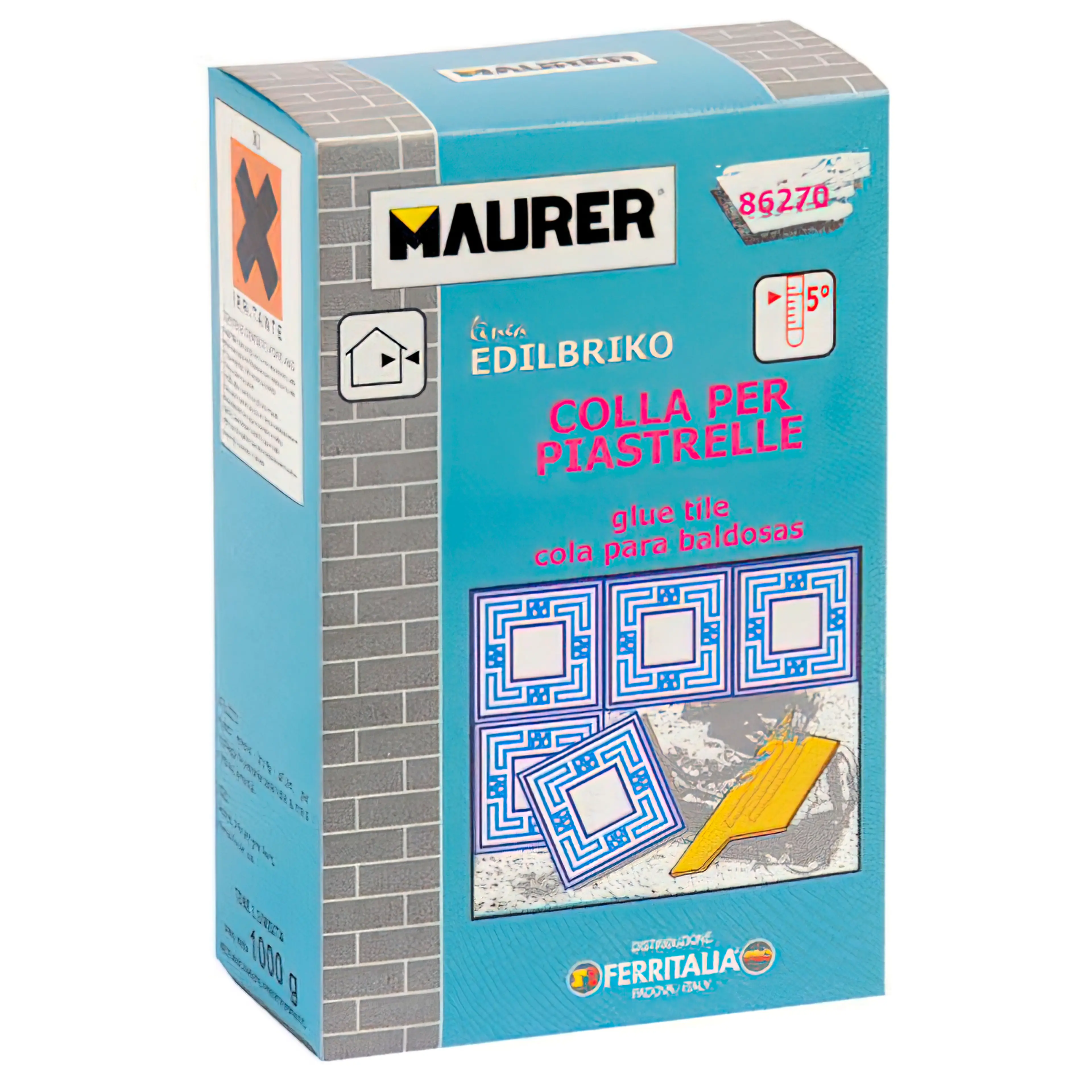 EDIL CEMENTO COLA MAURER (CAJA 5 KG