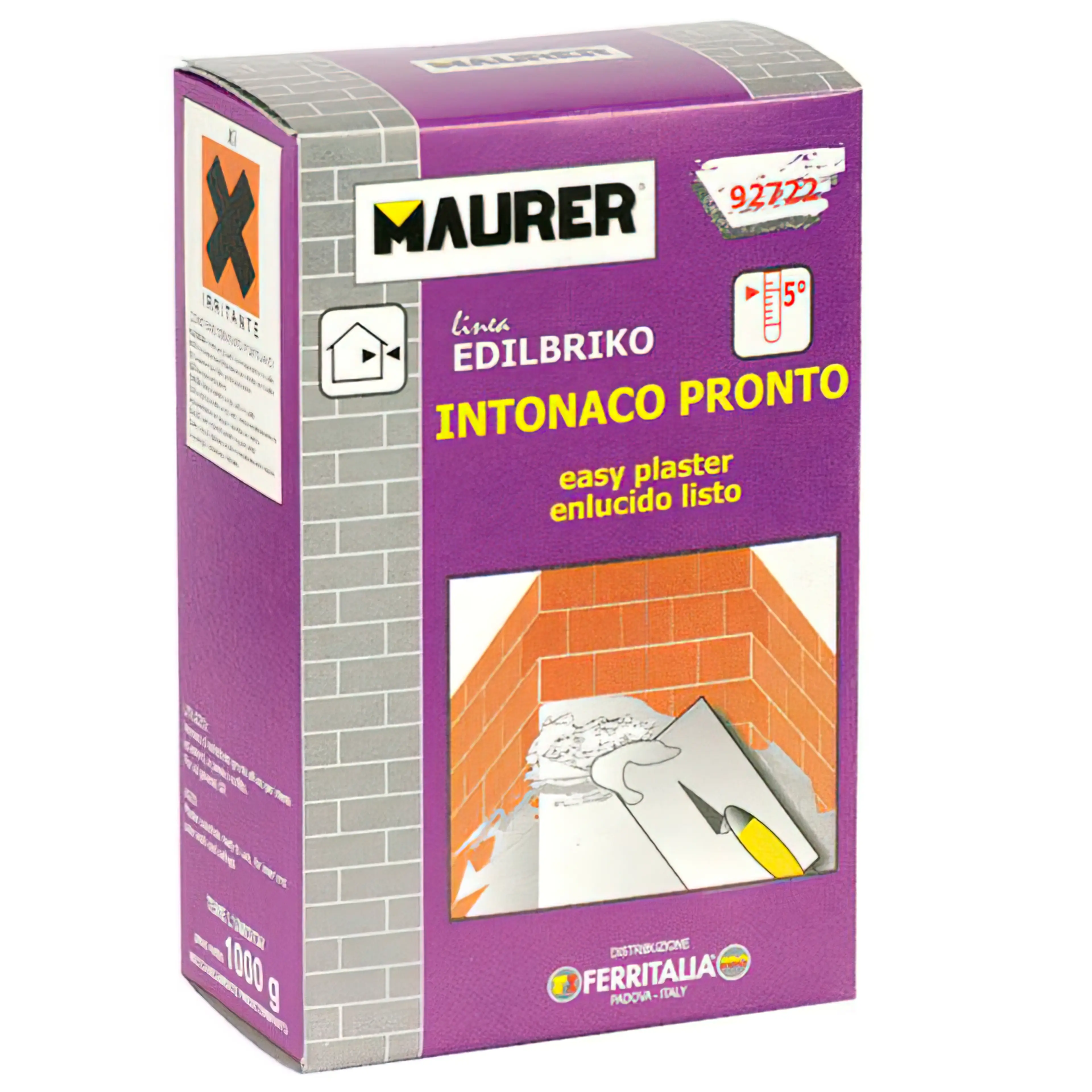 EDIL ENLUCIDO RÁPIDO MAURER (CAJA 1