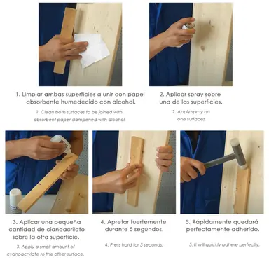 PEGAMENTO CIANO ACRILATO (50 GR.) C