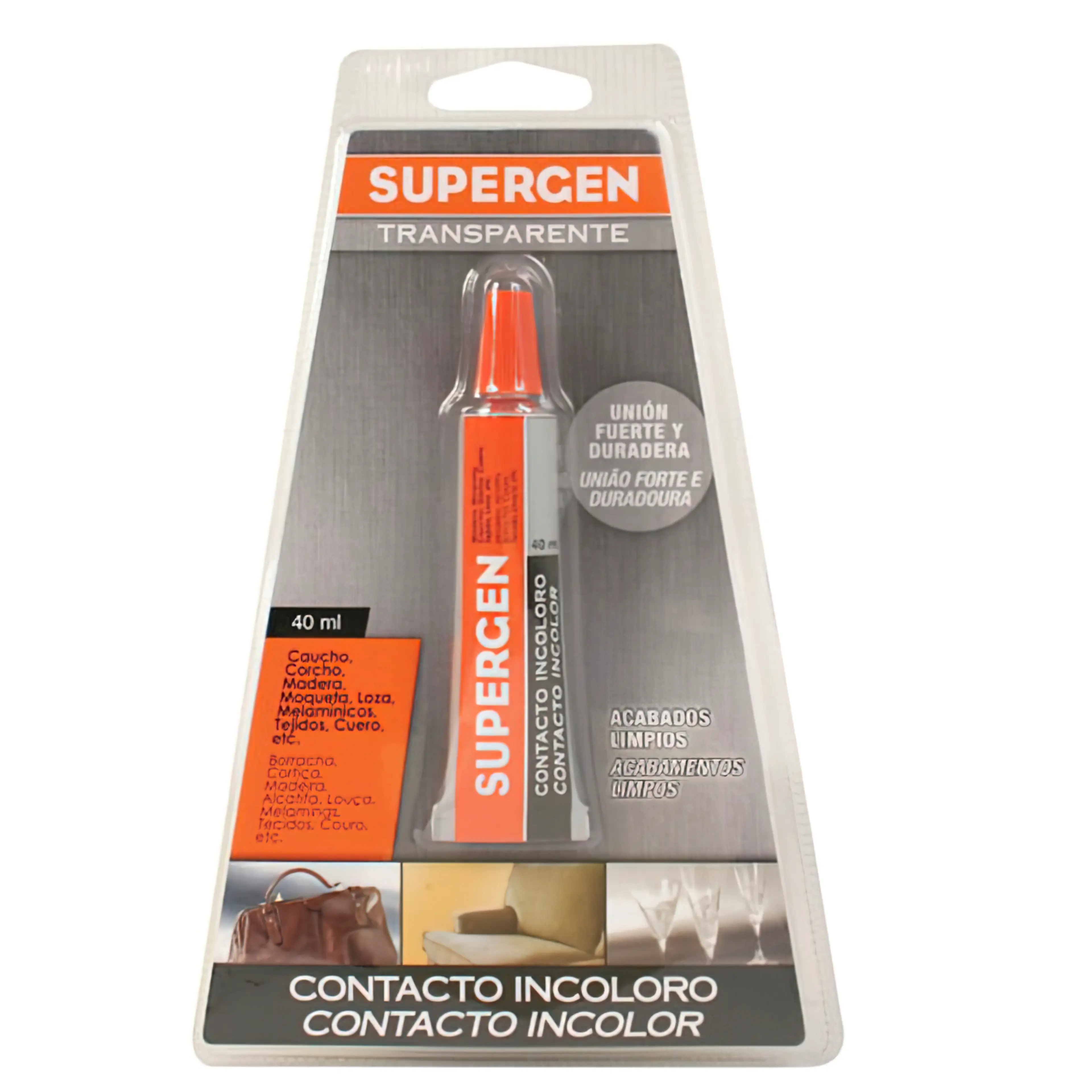 PEGAMENTO SUPERGEN INCOLORO   40 ML