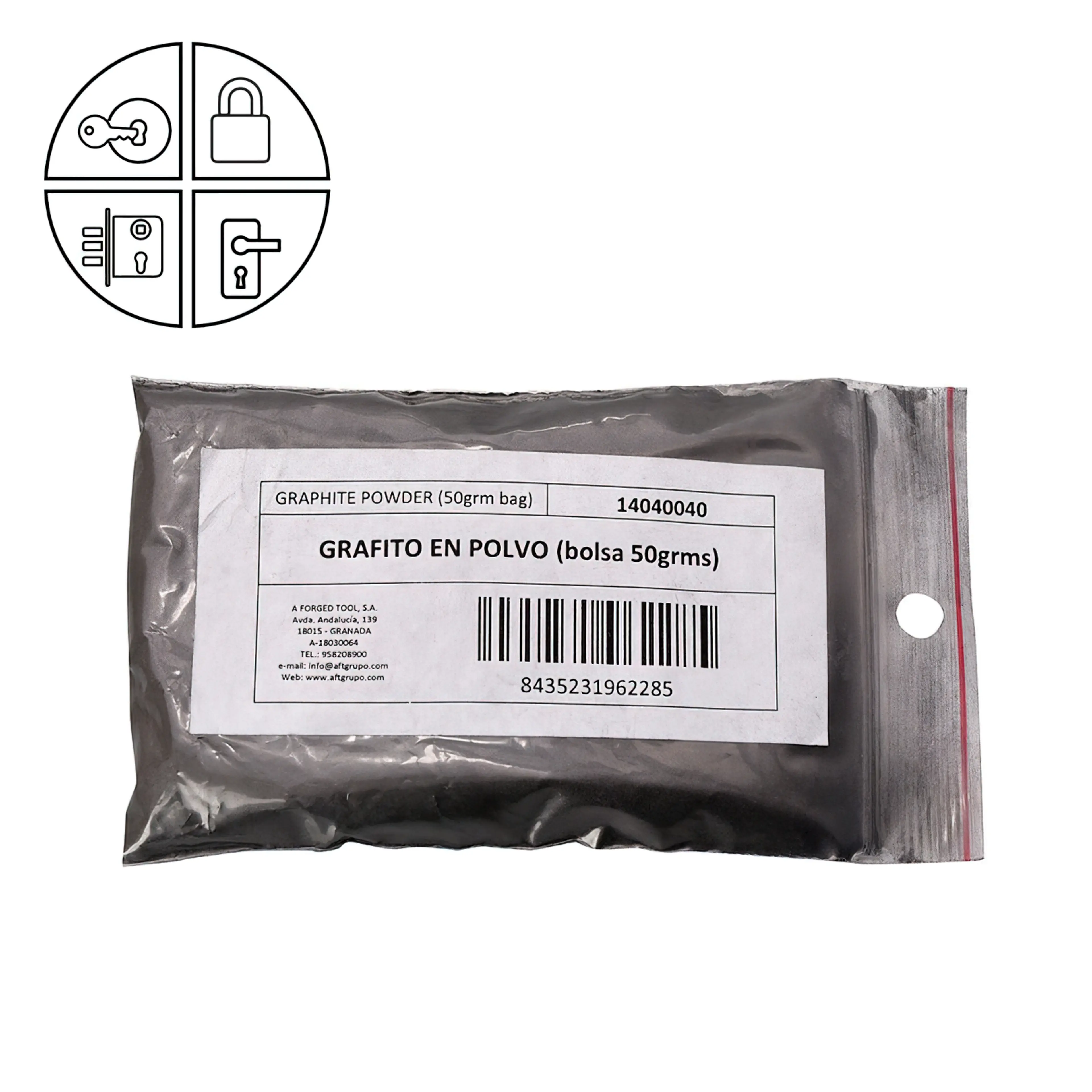 GRAFITO EN POLVO (BOLSA DE 50 GRAMO