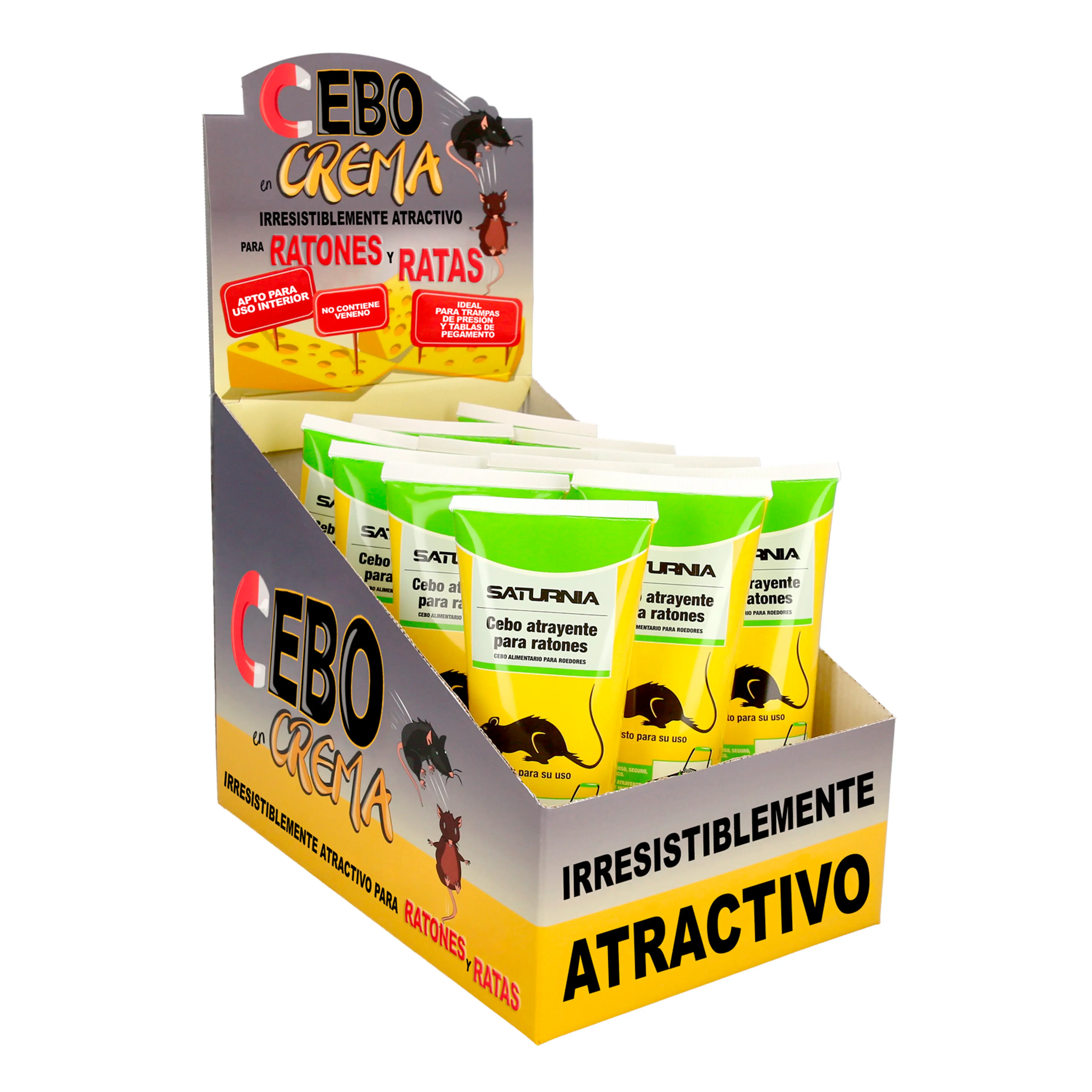 CEBO ATRAYENTE PARA RATAS Y RATONES