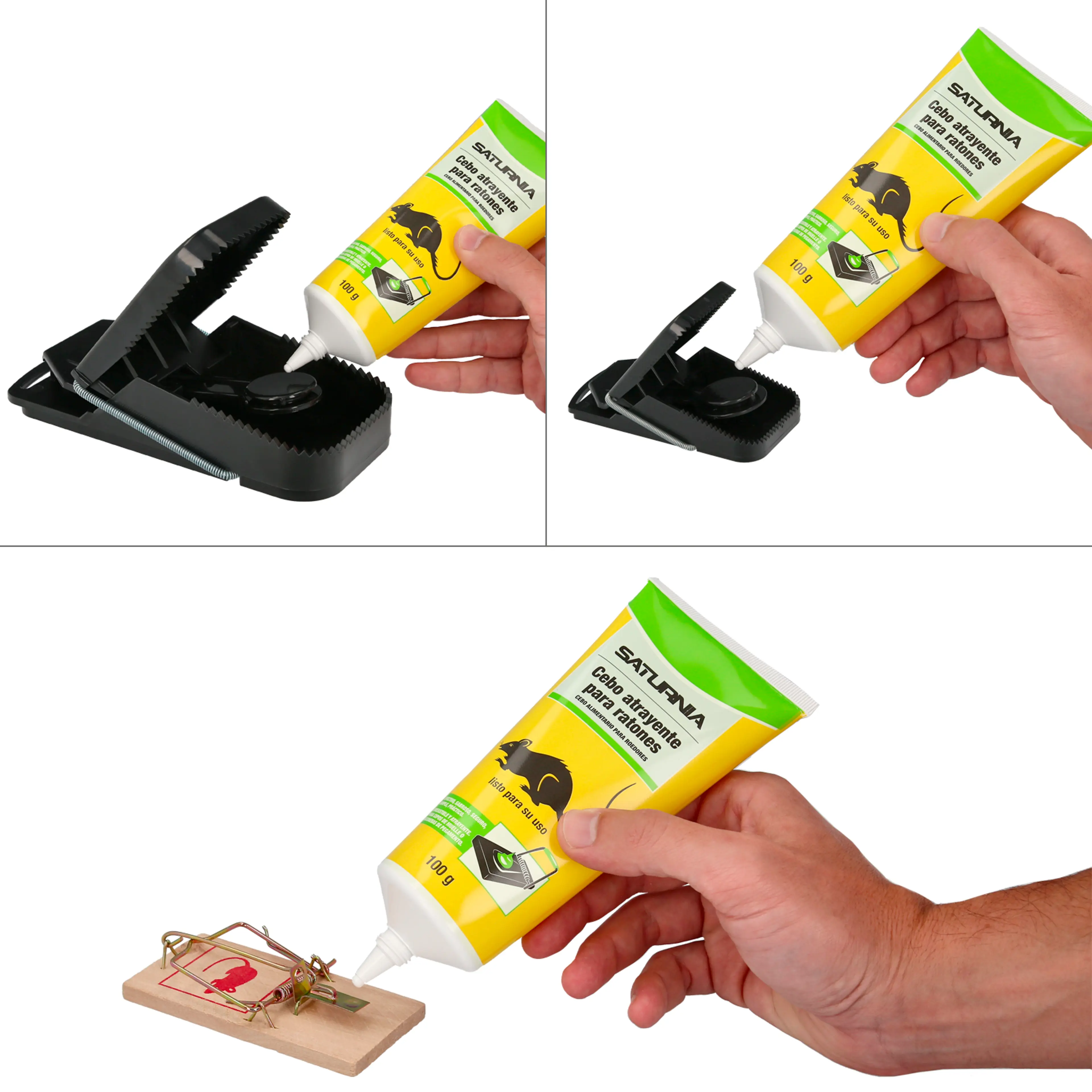 CEBO ATRAYENTE PARA RATAS Y RATONES