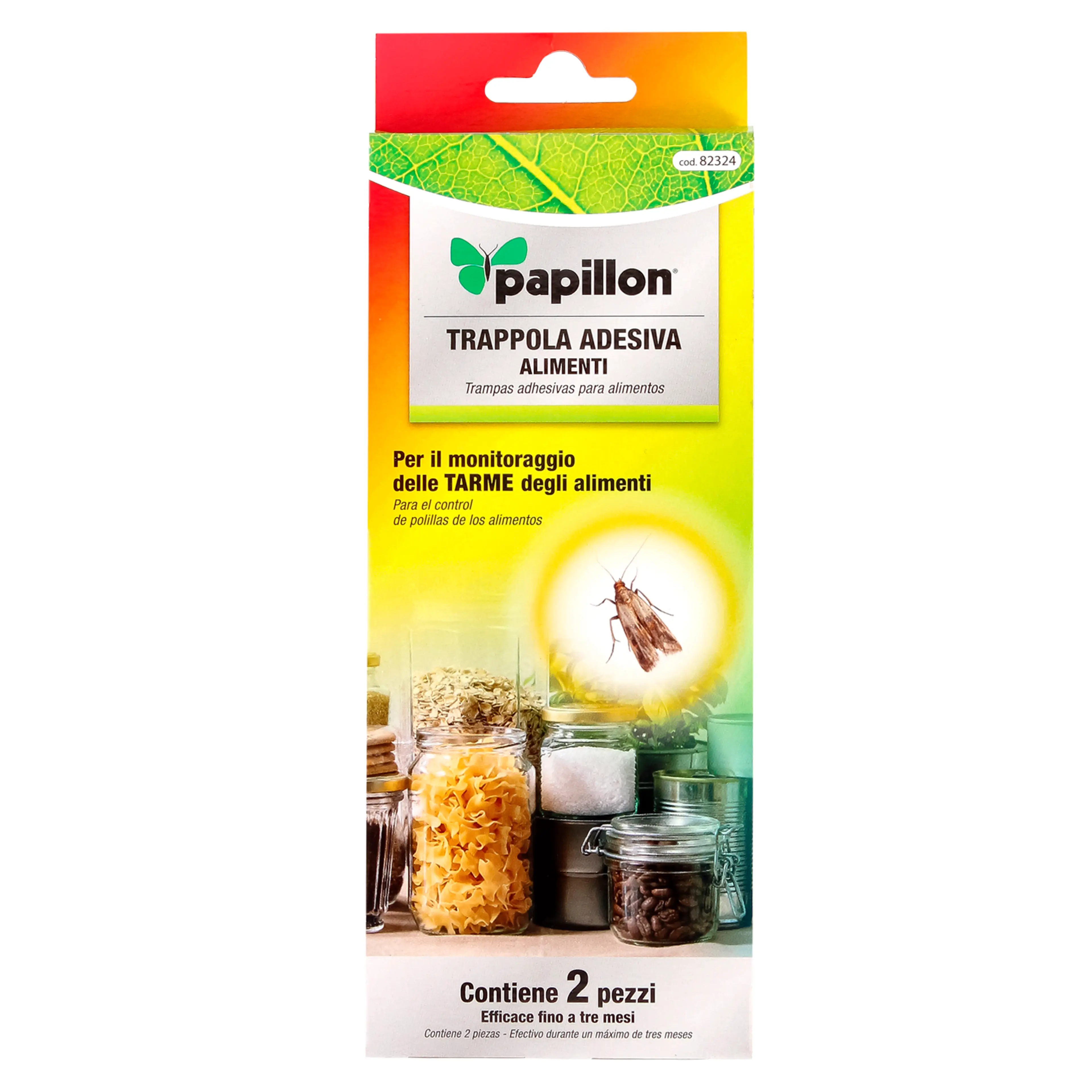 TRAMPA POLILLA ALIMENTOS ADHESIVA  