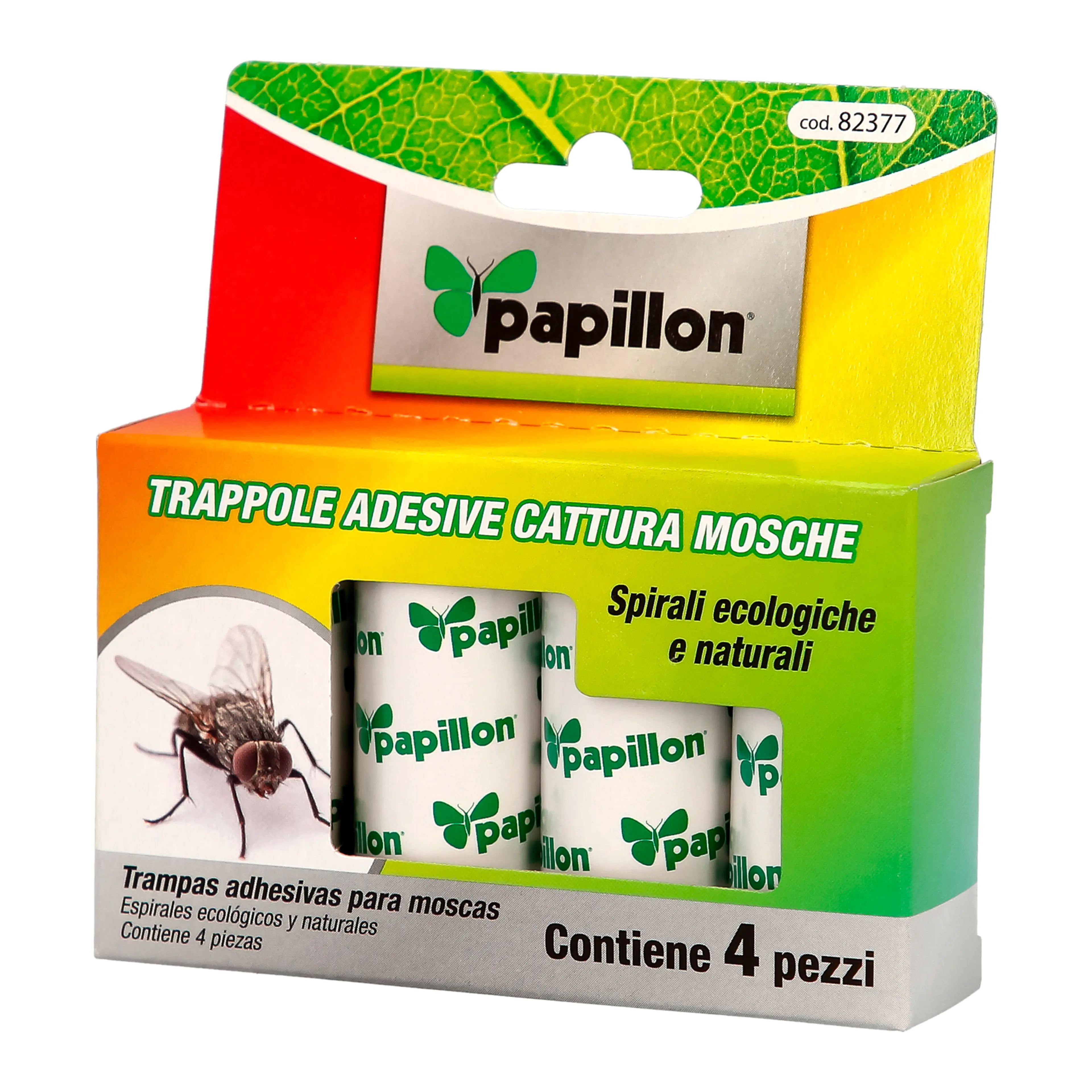 TRAMPA MOSCAS TIRAS ADHESIVAS (4 UN