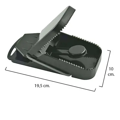 TRAMPA RATAS PLASTICO 19.5 X 10 CM.