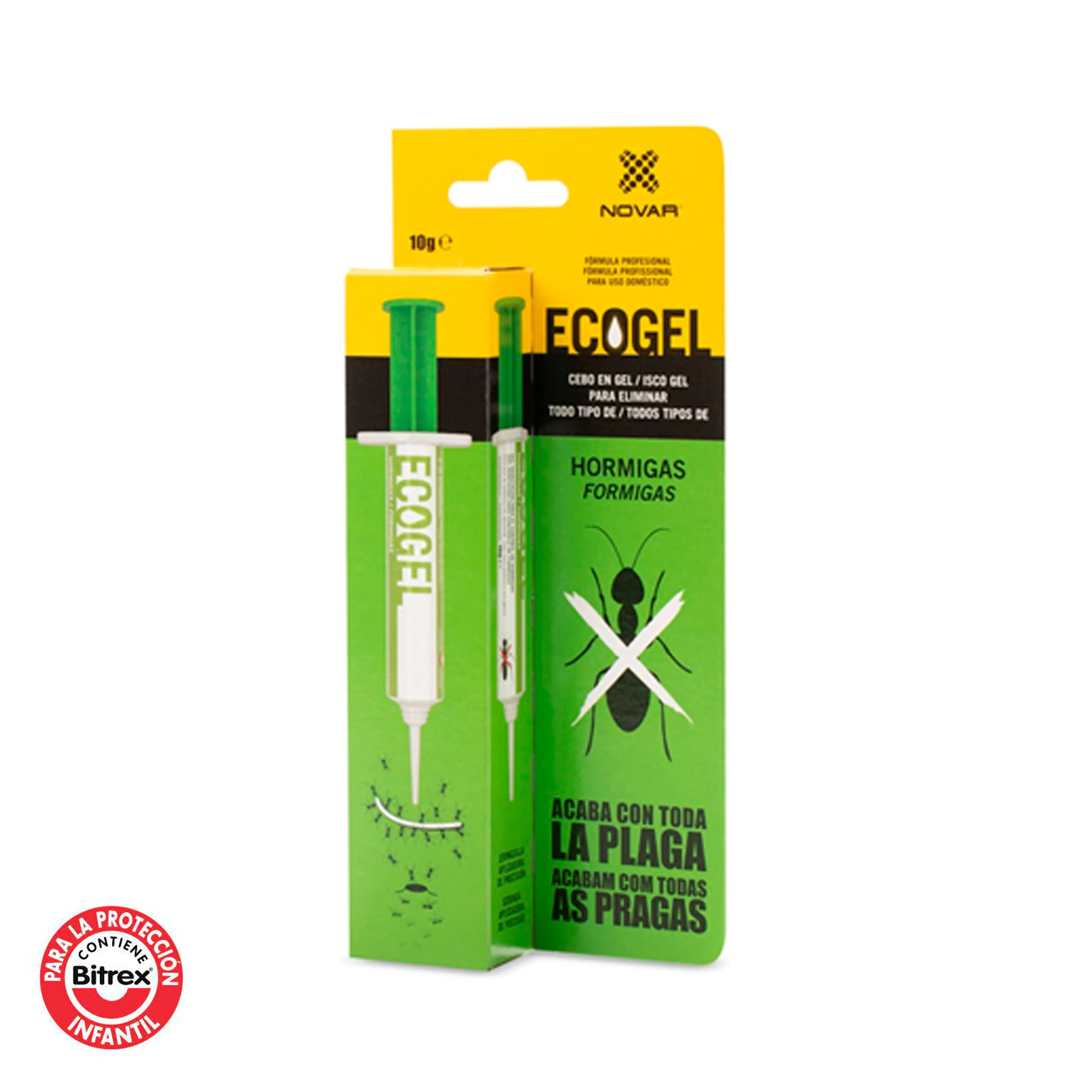 ECOGEL HORMIGAS JERINGA 10 GRAMOS C