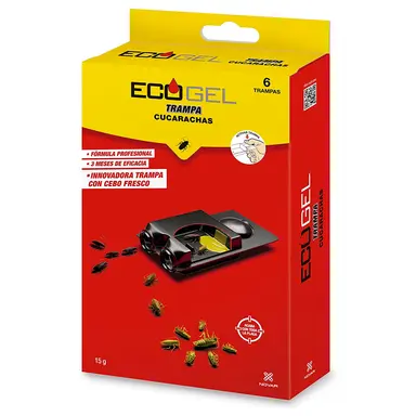 ECOGEL CUCARACHAS TRAMPA 15 GRAMOS 