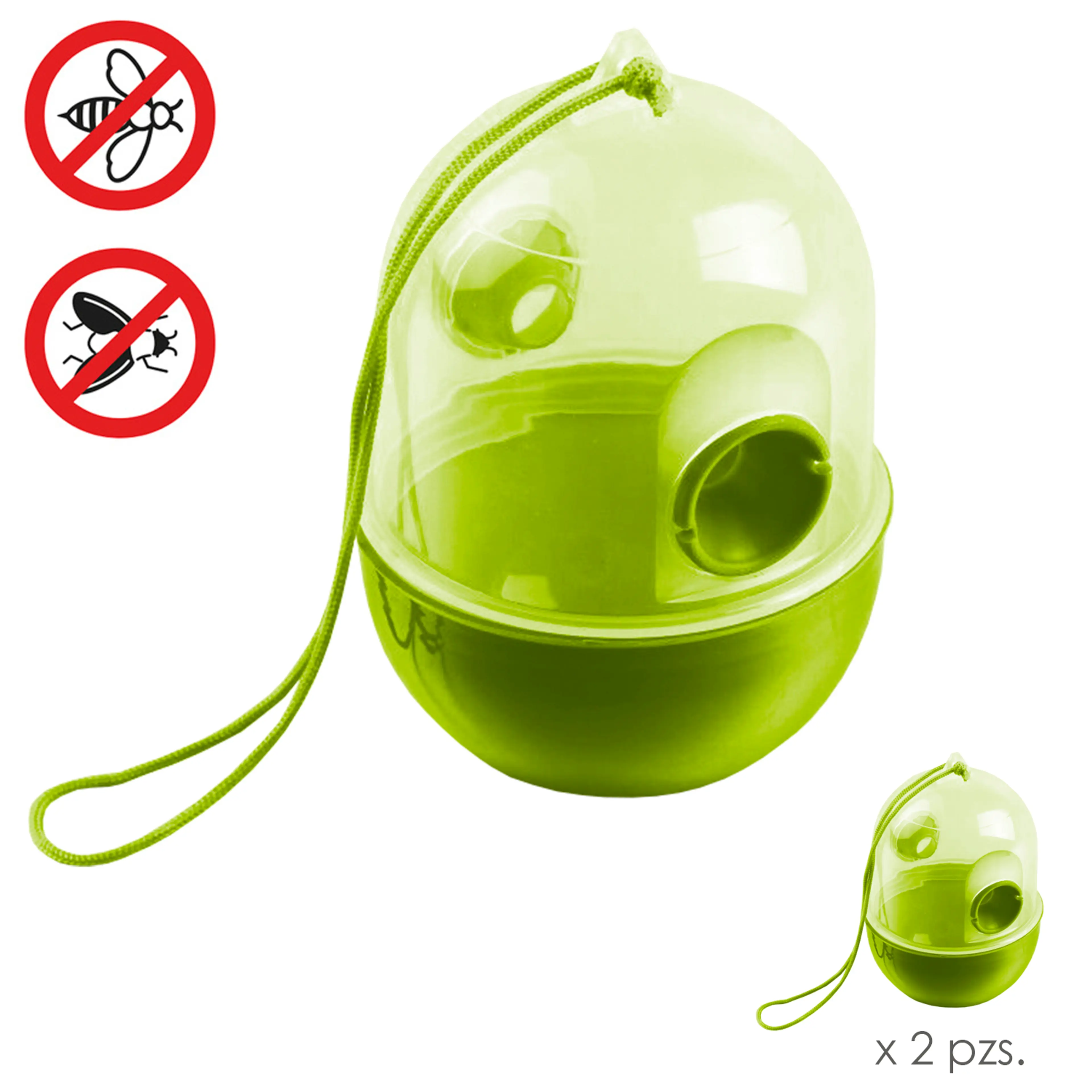 TRAMPA AVISPAS Ø 8,5 X 12,5 CM. (2 