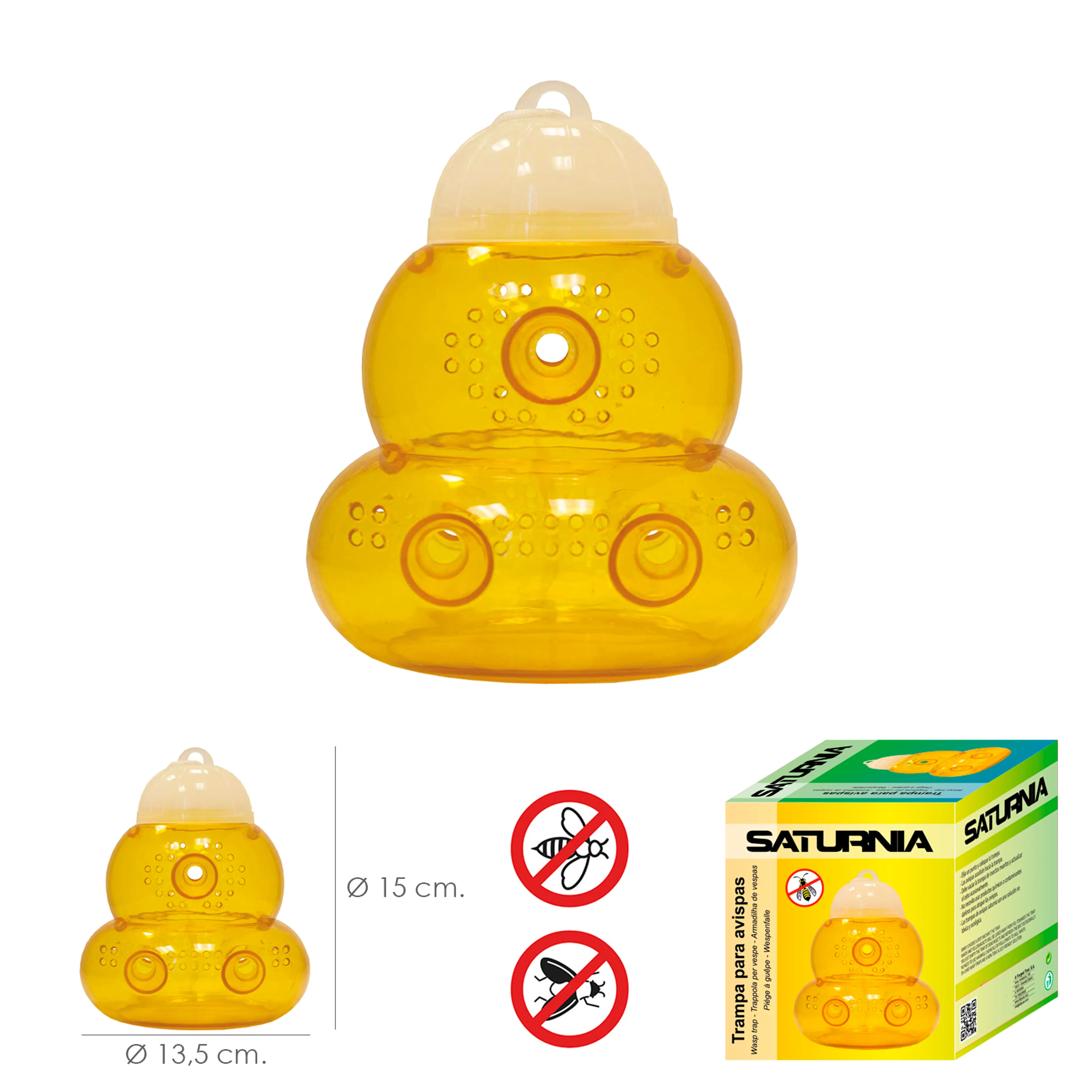 TRAMPA AVISPAS Ø 13,5 X 15 CM.