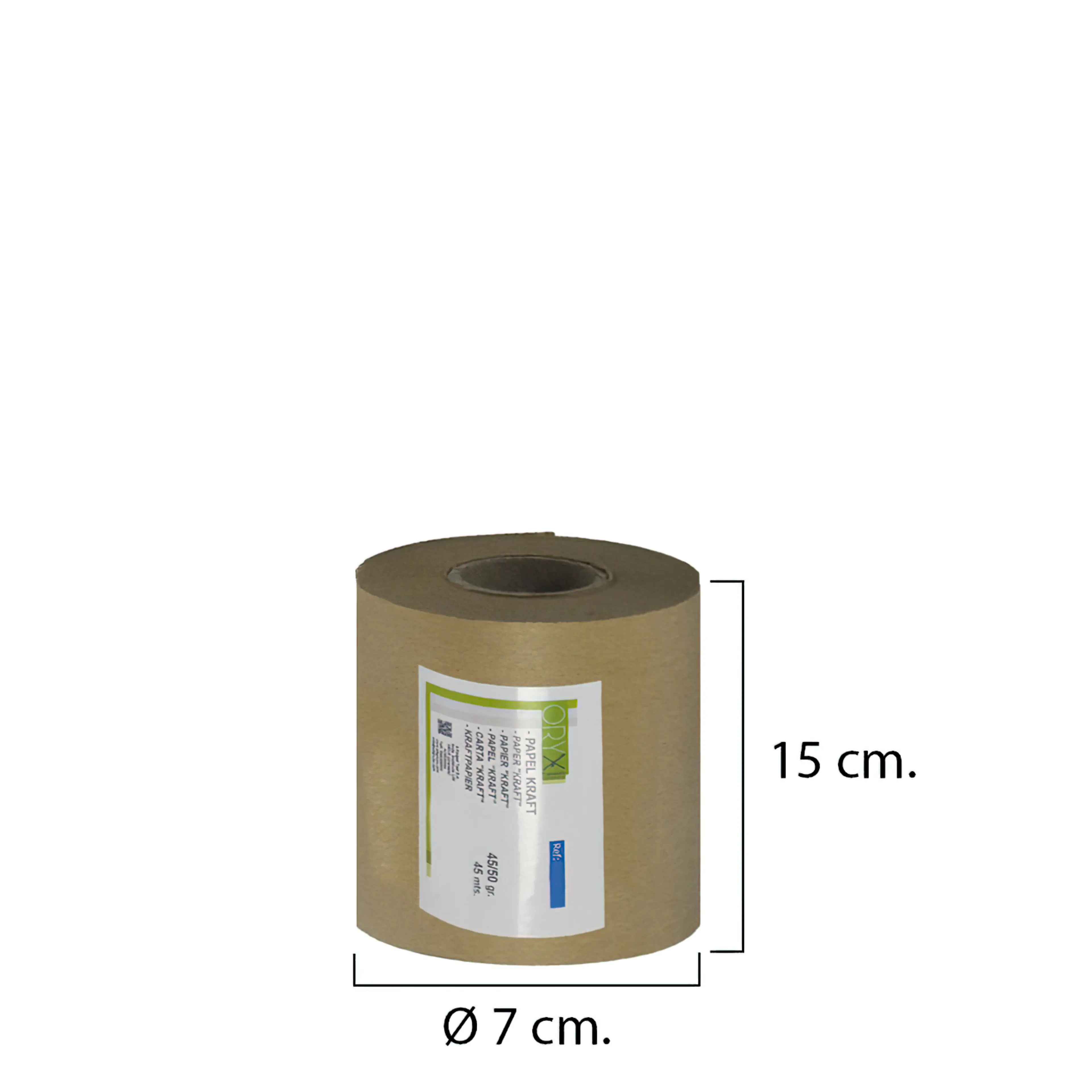 PAPEL KRAFT 45 / 50 GRAMOS ROLLO 15
