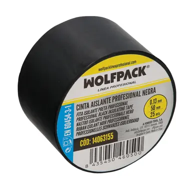 CINTA AISLANTE PROFESIONAL NEGRA ES