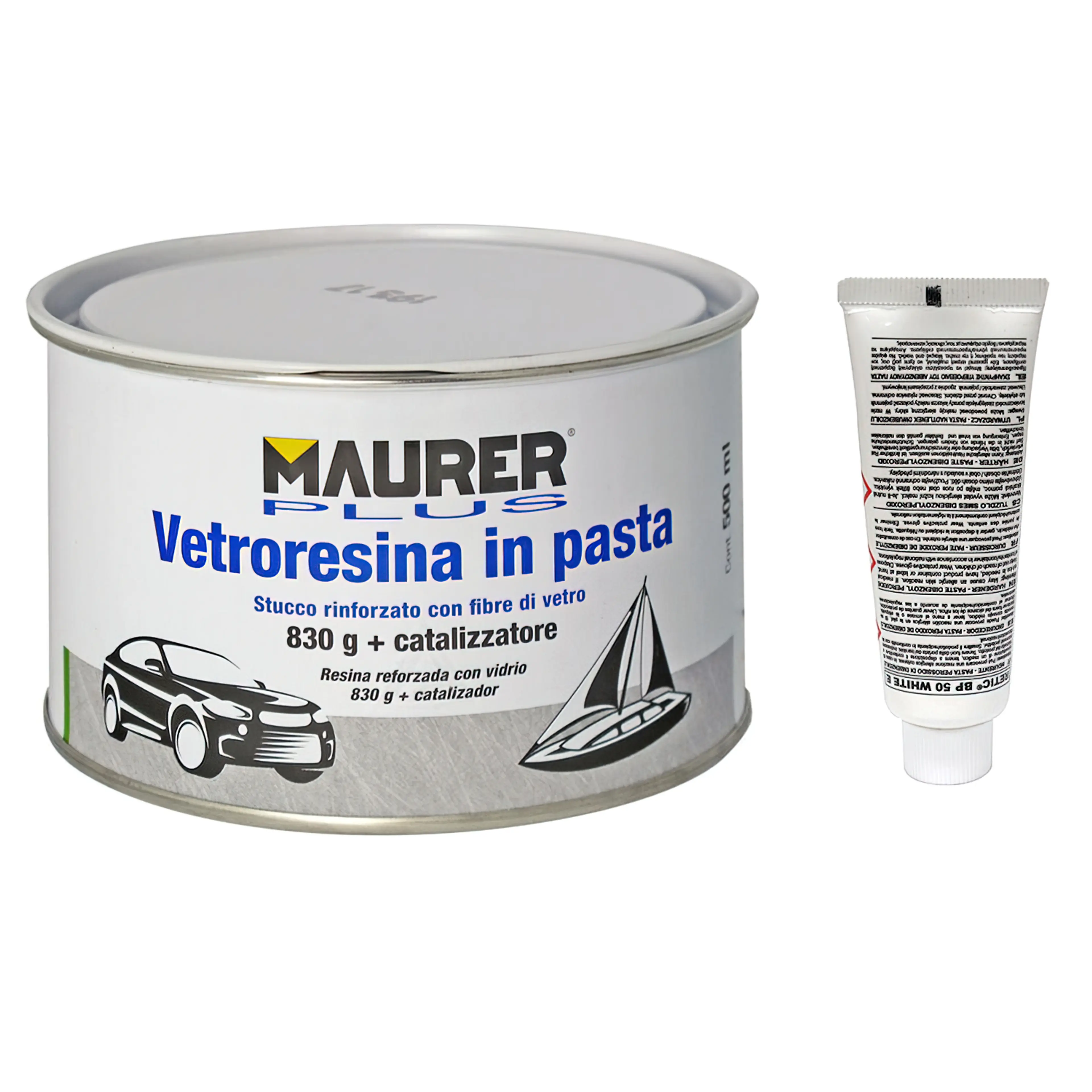 MASILLA FIBRA VIDRIO 500 ML. (CON E