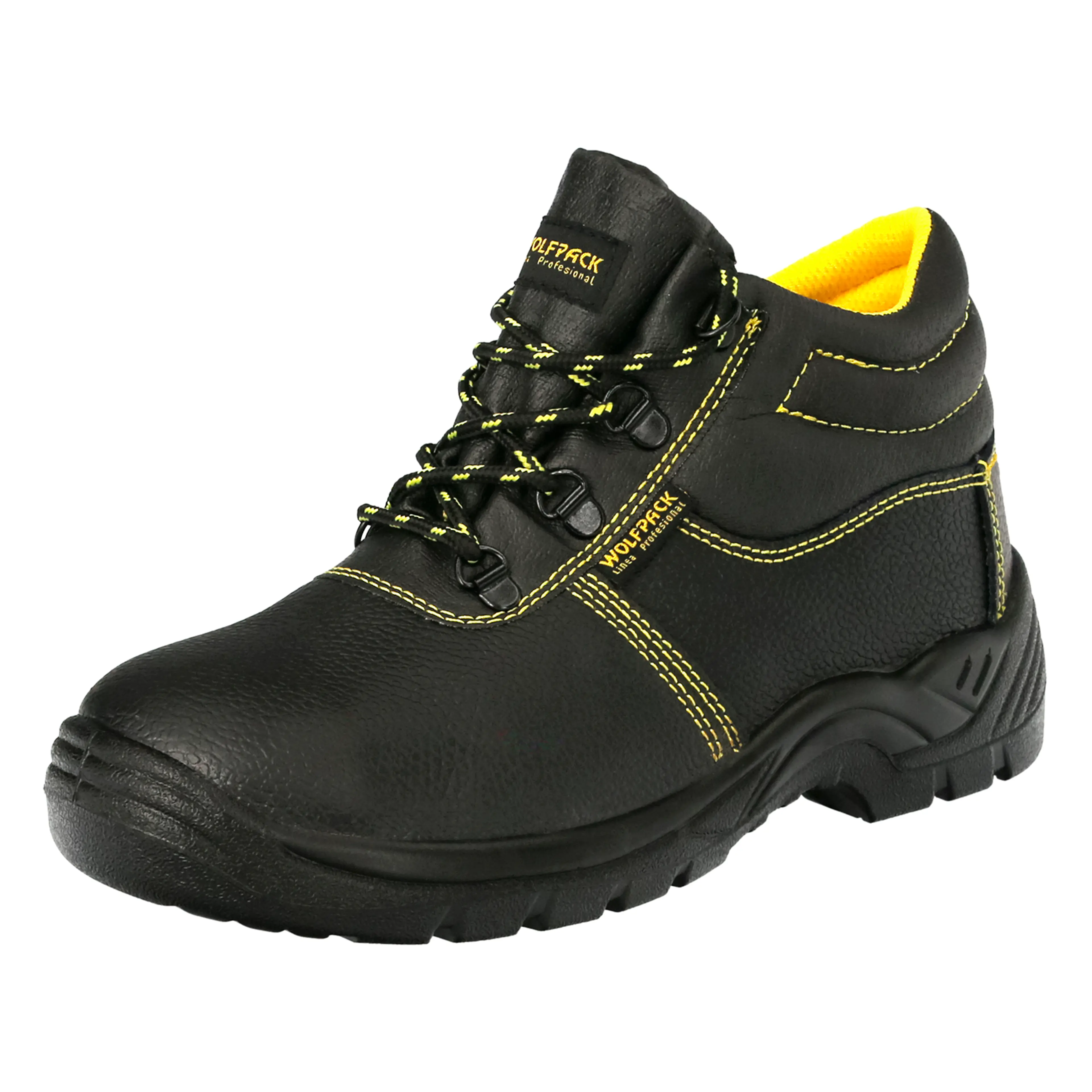 BOTAS SEGURIDAD S3 PIEL NEGRA WOLFP