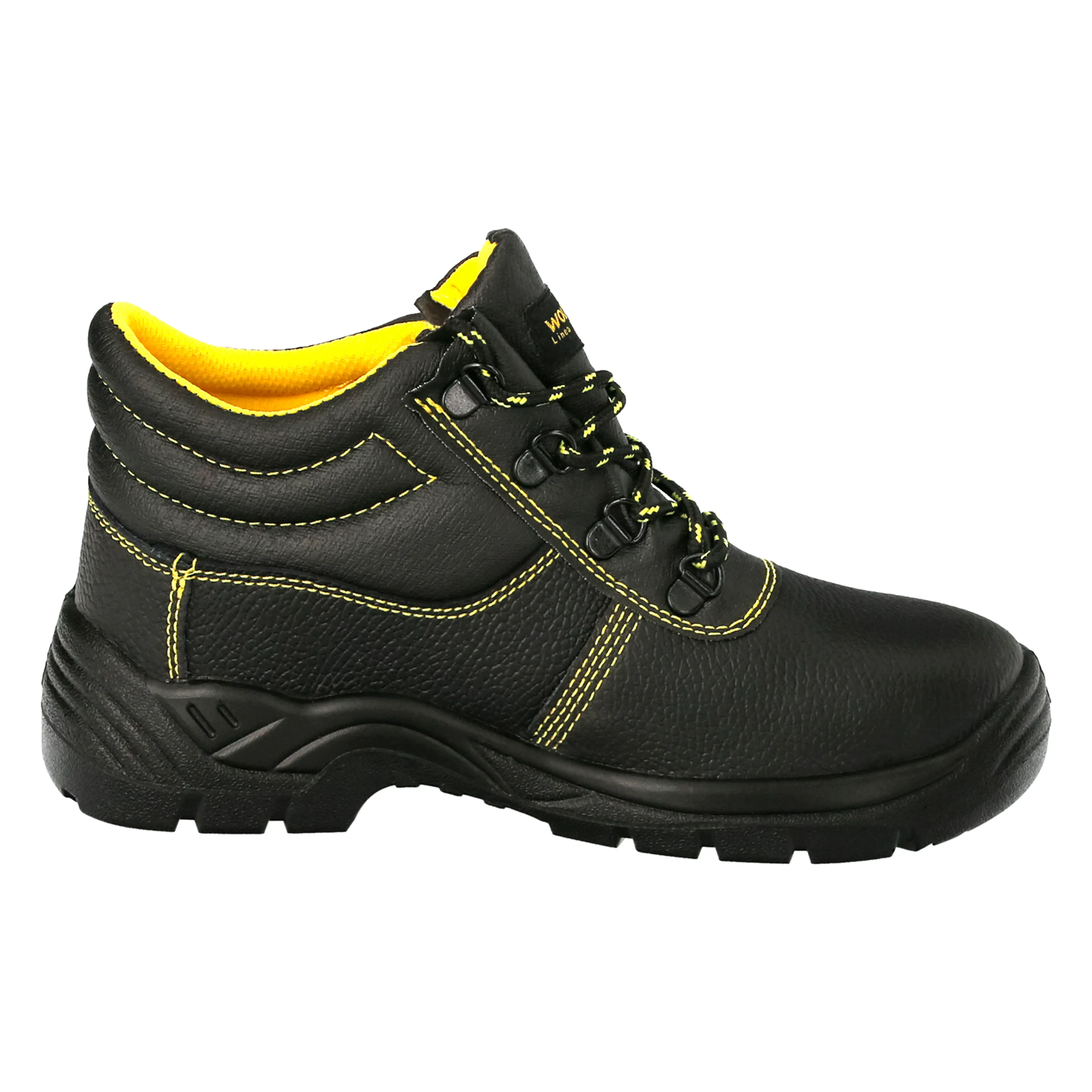 BOTAS SEGURIDAD S3 PIEL NEGRA WOLFP