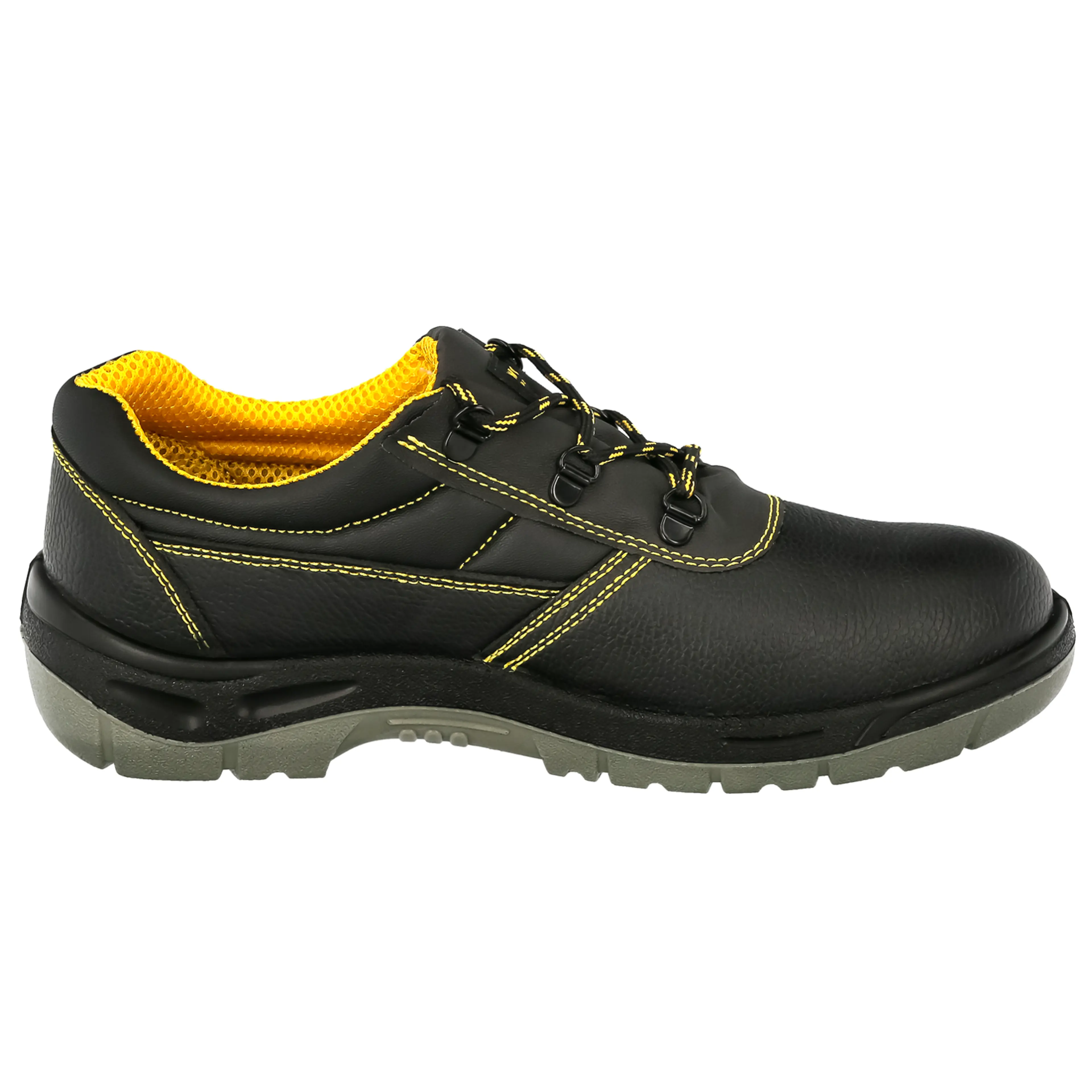 ZAPATOS SEGURIDAD S3 PIEL NEGRA WOL