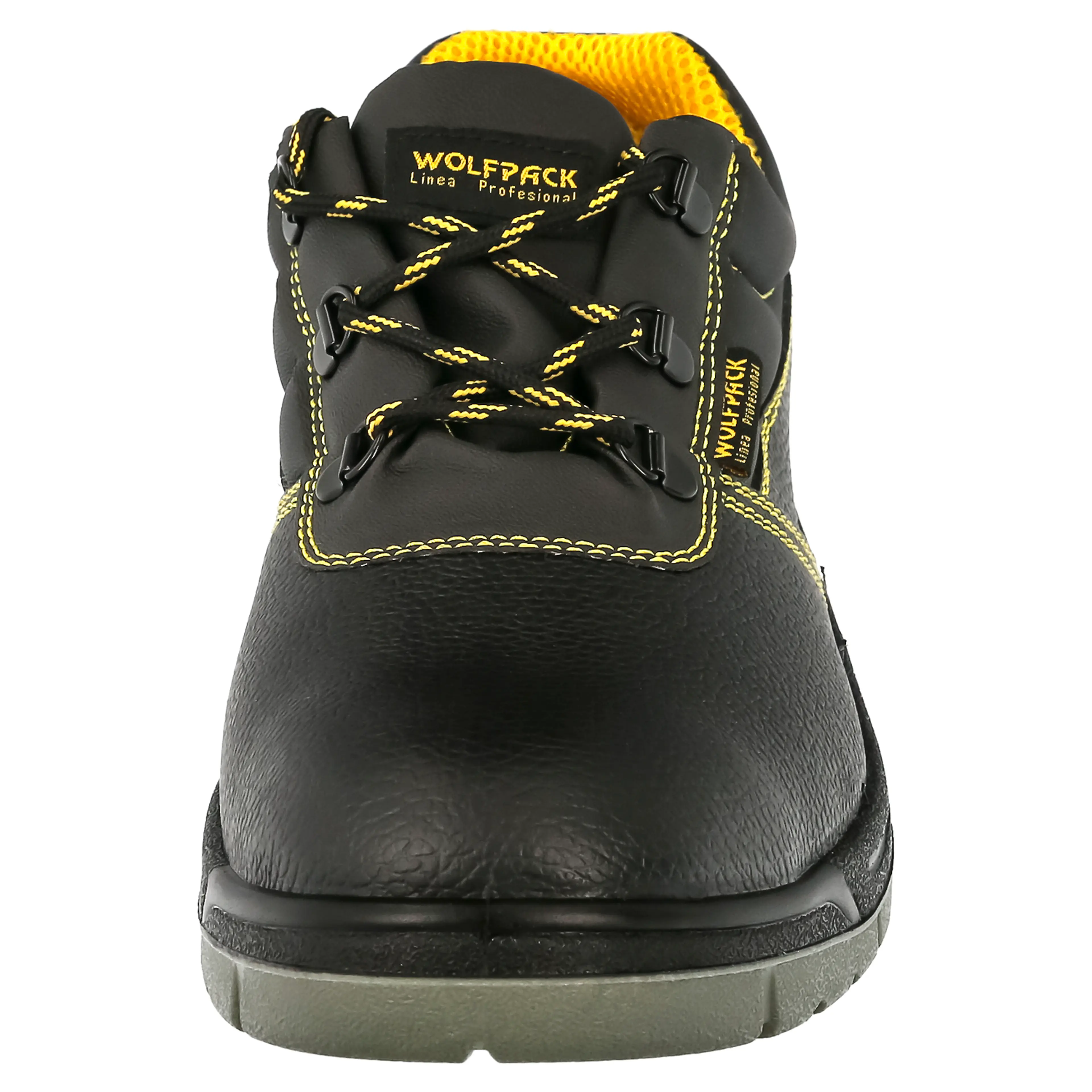 ZAPATOS SEGURIDAD S3 PIEL NEGRA WOL