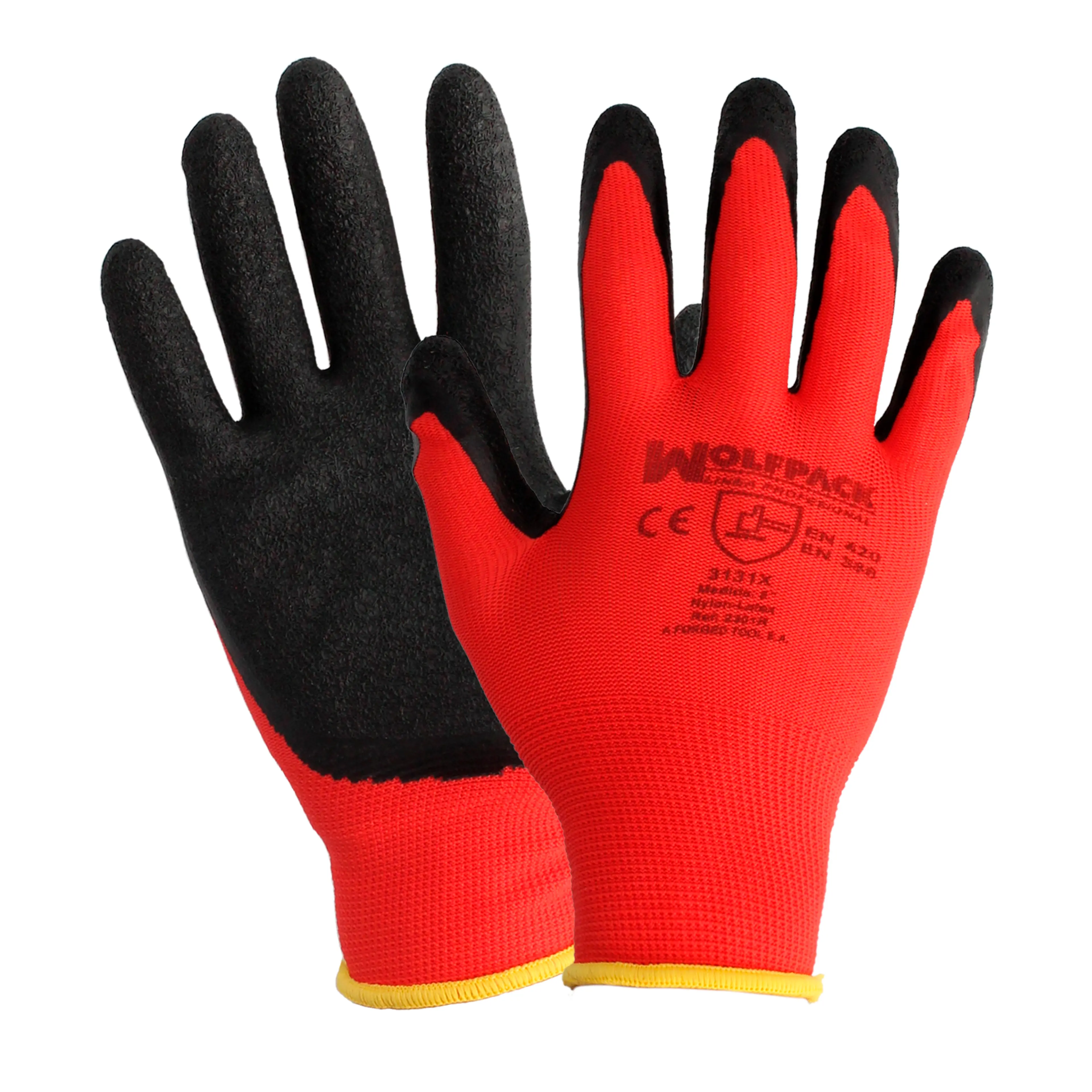 GUANTES LATEX / NYLON GRIPFLEX TALL