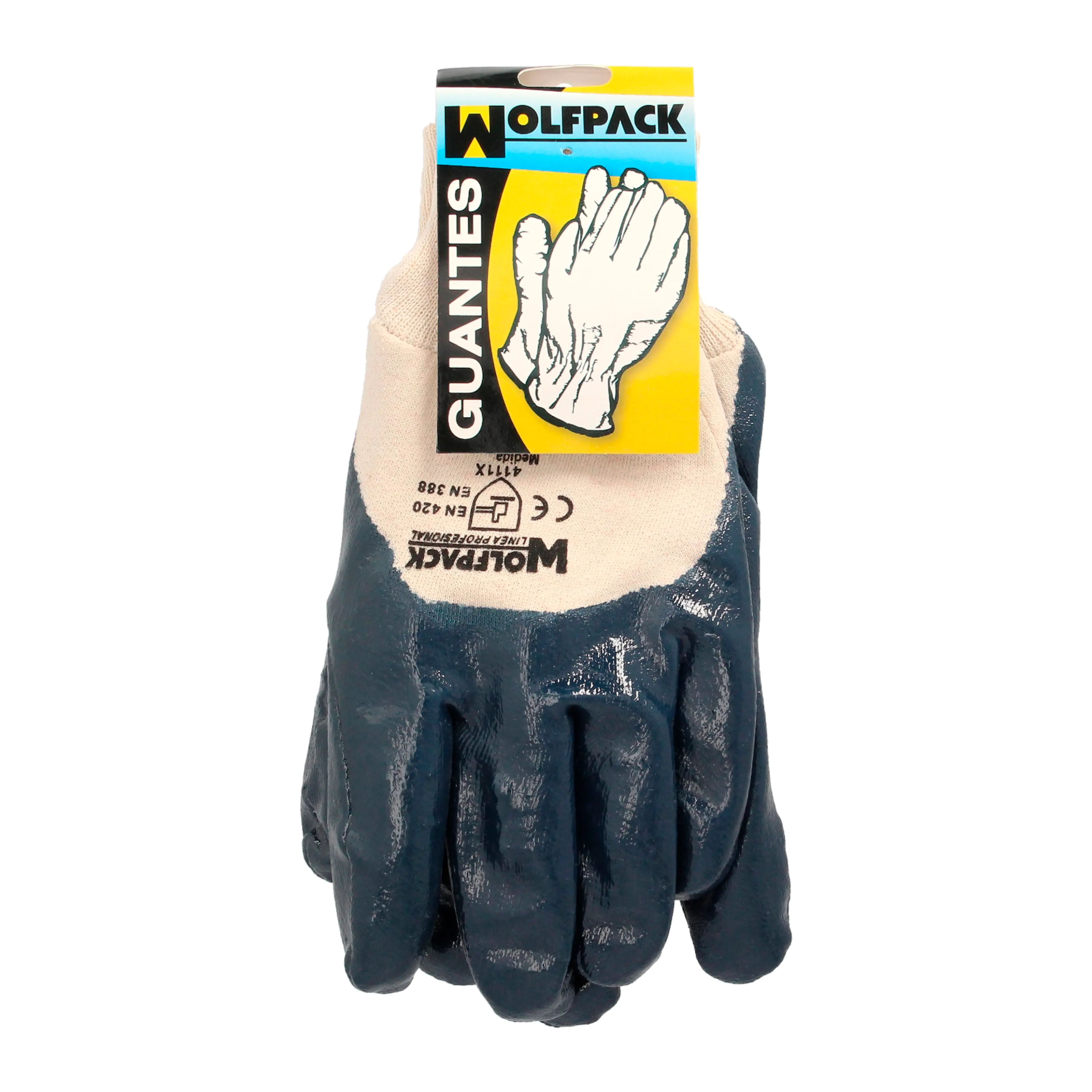 GUANTES NITRILO / LONA PESADOS NIMA