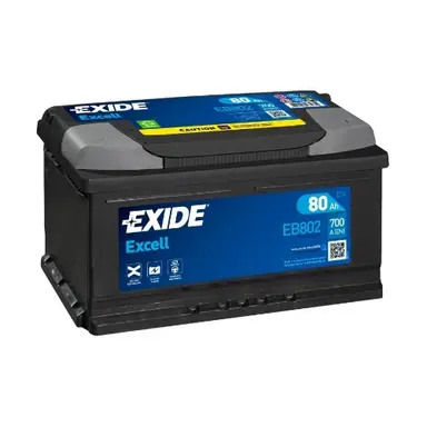 SERIE EXIDE EXCELL 80 AH 700 A
