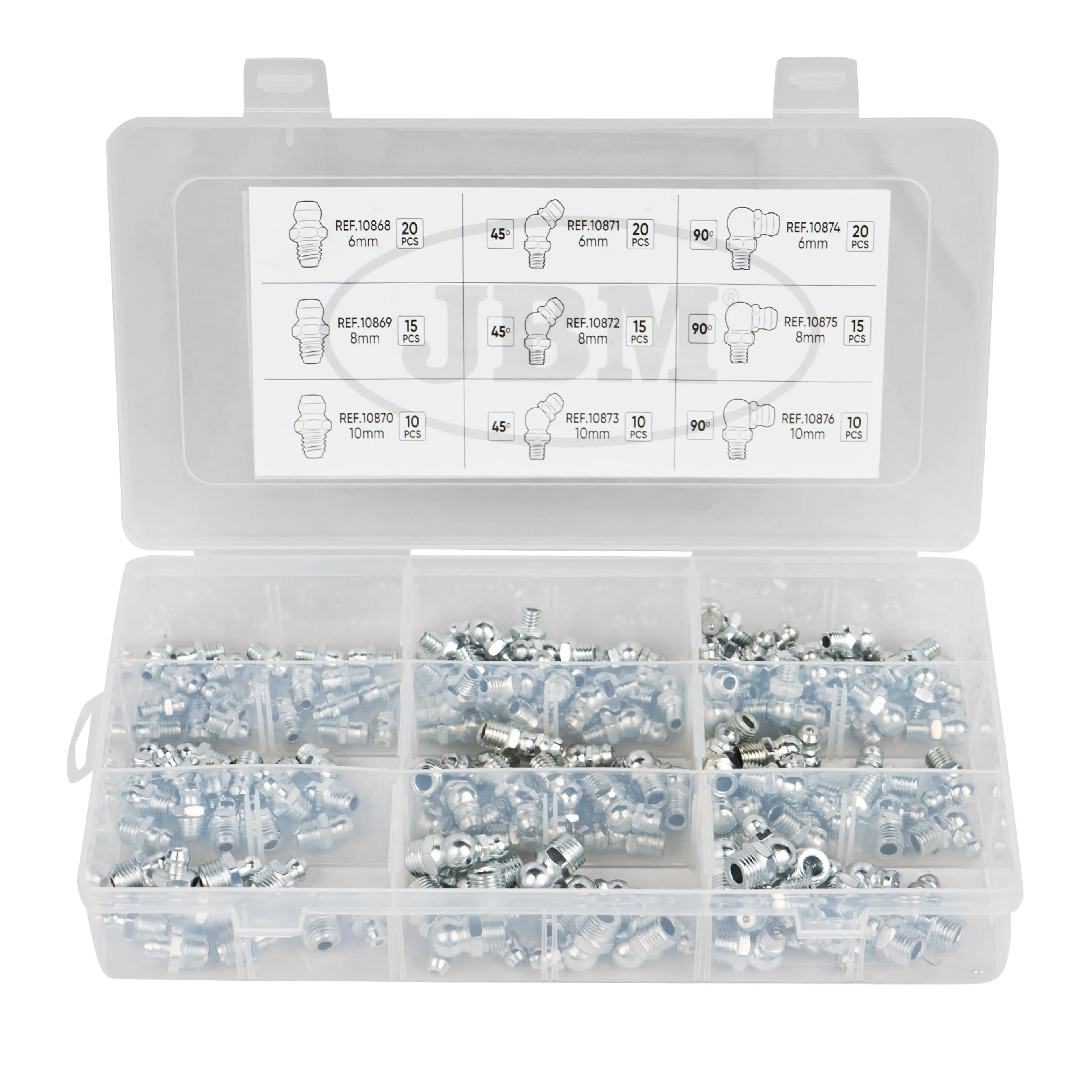 ESTUCHE DE ENGRASADOR 135 PIEZAS