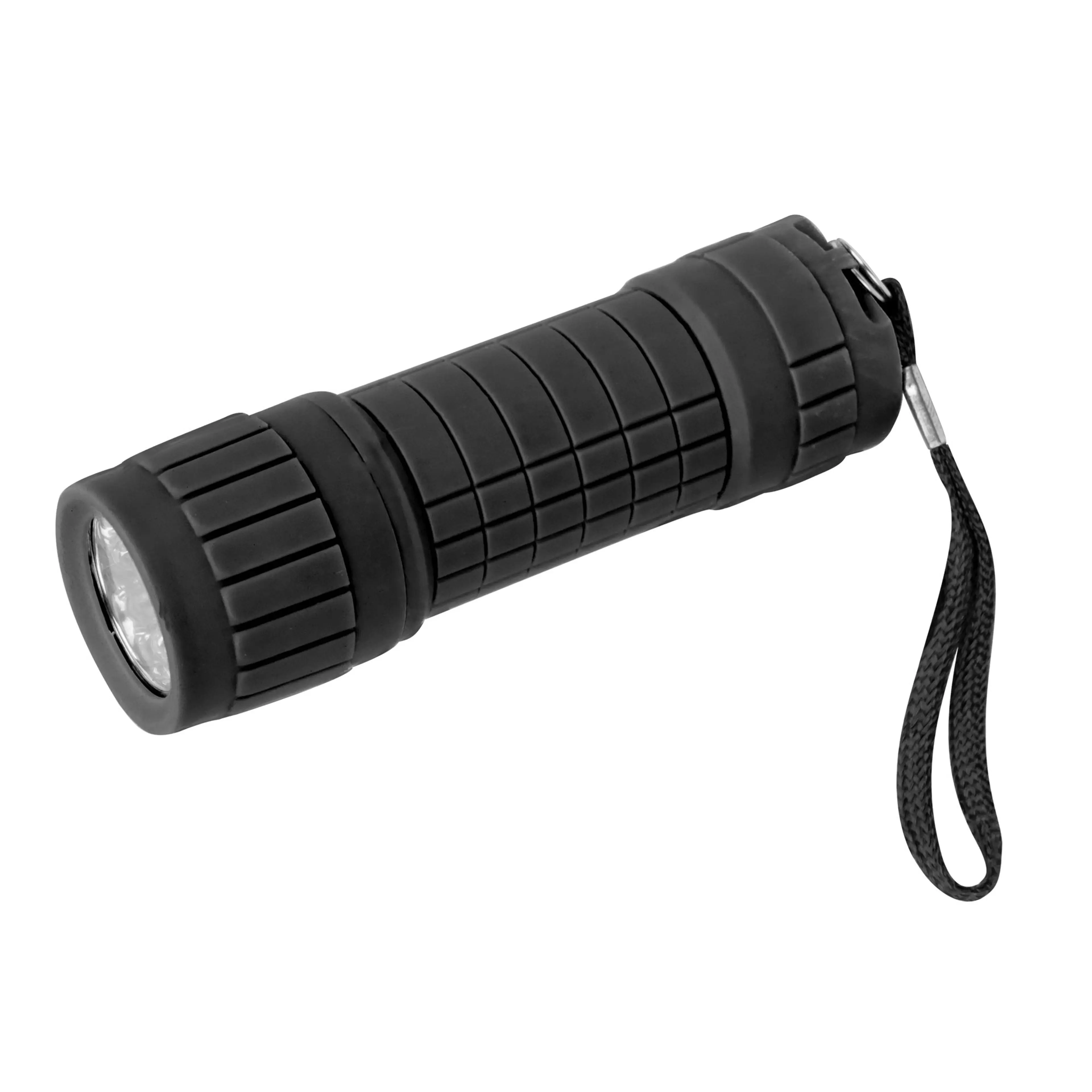LINTERNA PLA�STICA 9 LED - NEGRO