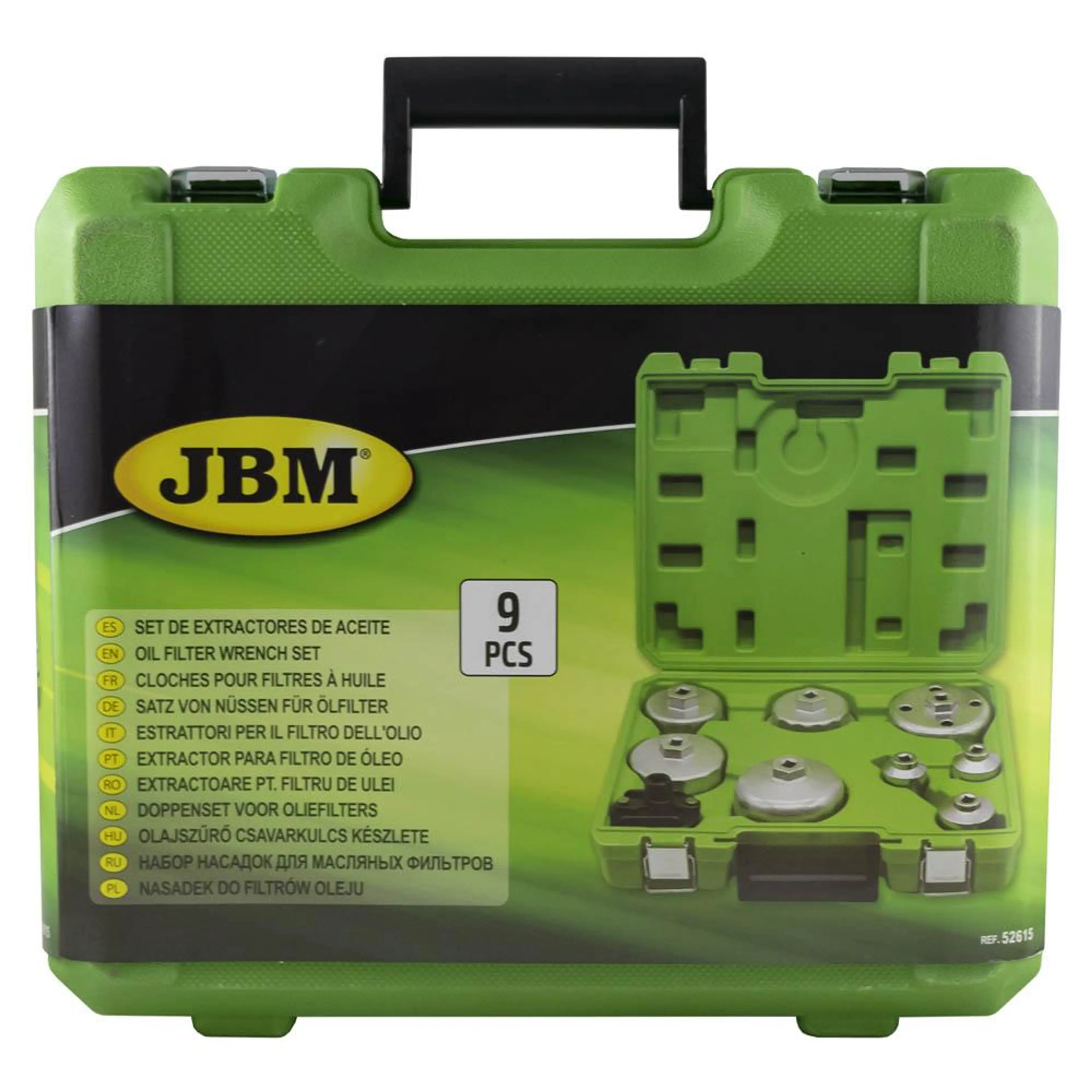 SET DE 9 EXTRACTORES DE ACEITE