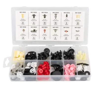 ESTUCHE DE CLIPS PLASTICOS TOYOTA/L