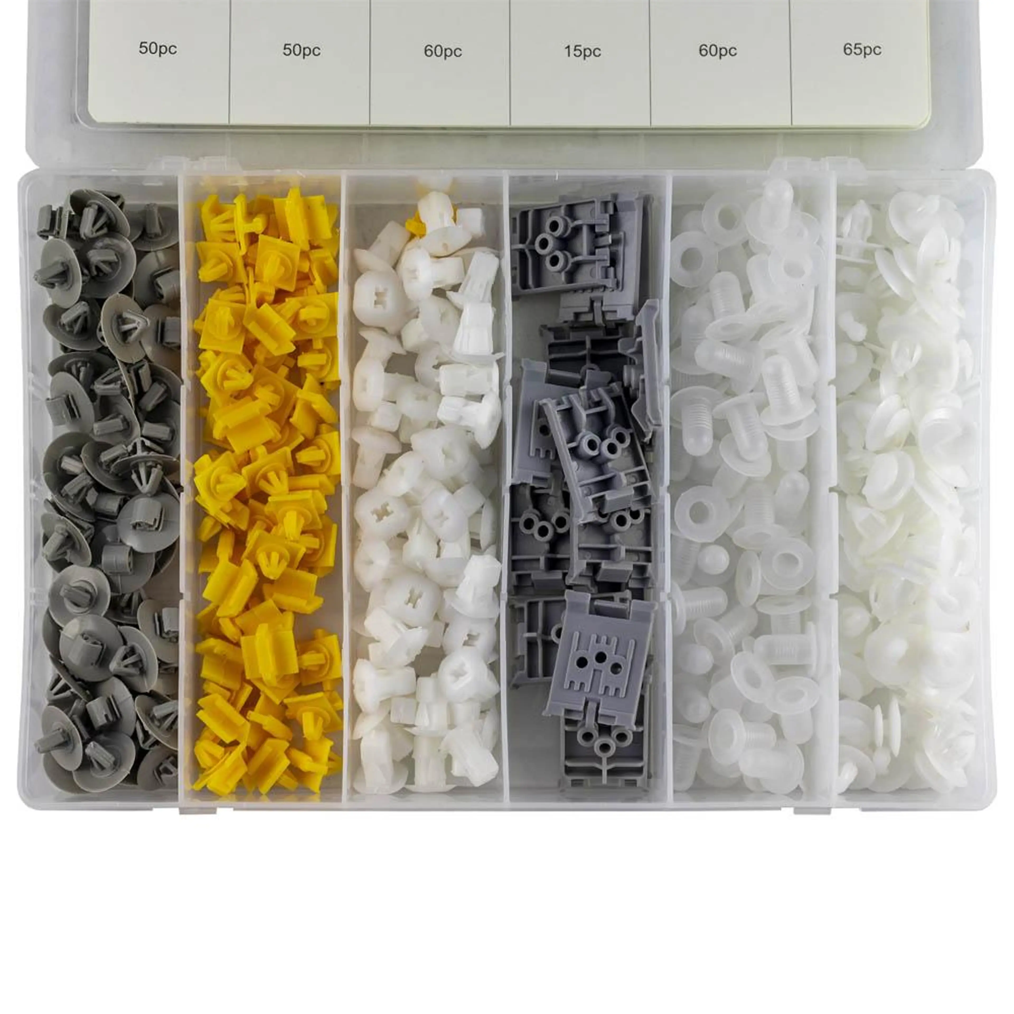 ESTUCHE DE CLIPS PLASTICOS RENAULT 