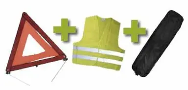 KIT EMERGENCIA BOLSA NEGRA RIBETE+T