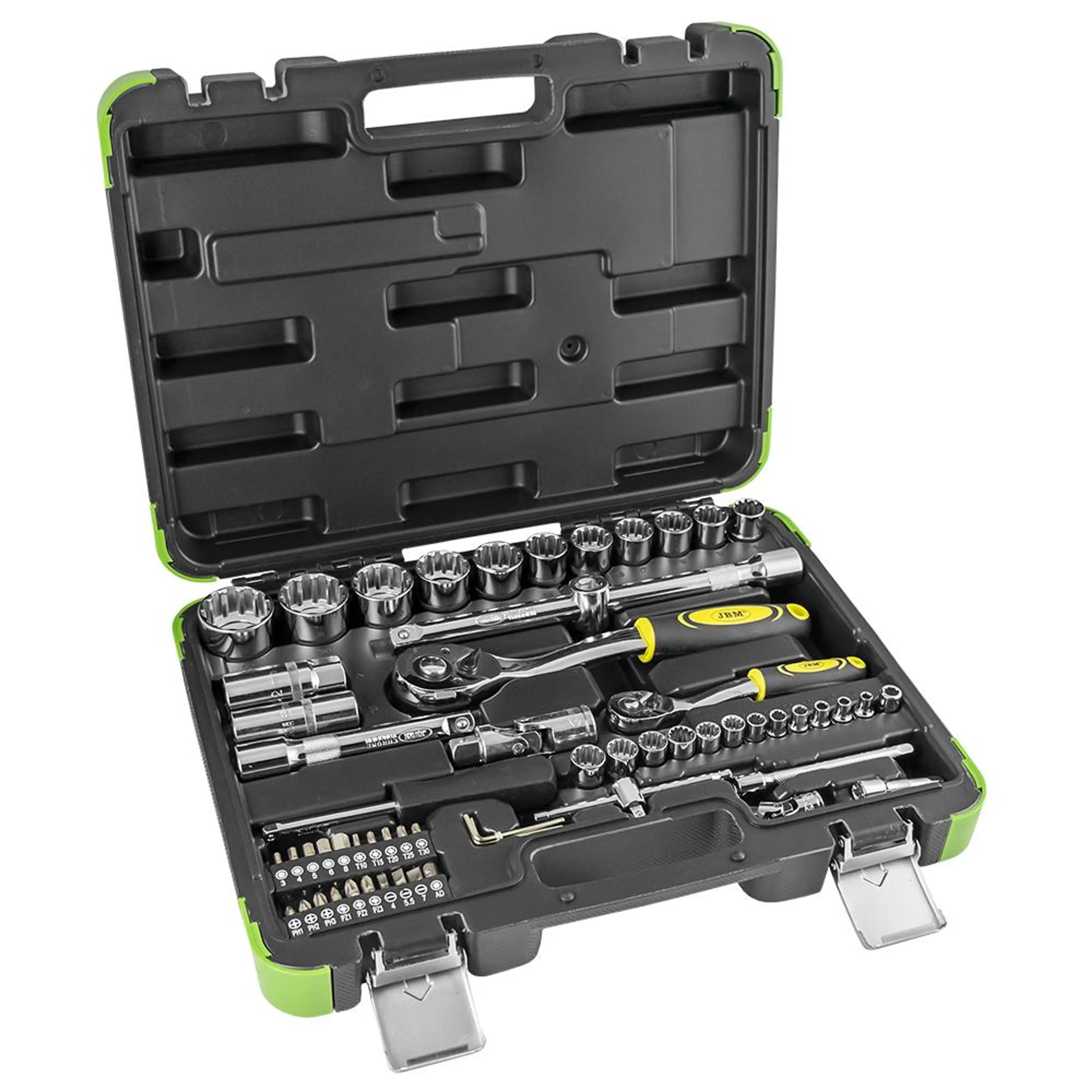 MALETA�N DE HERRAMIENTAS 61 PIEZAS 