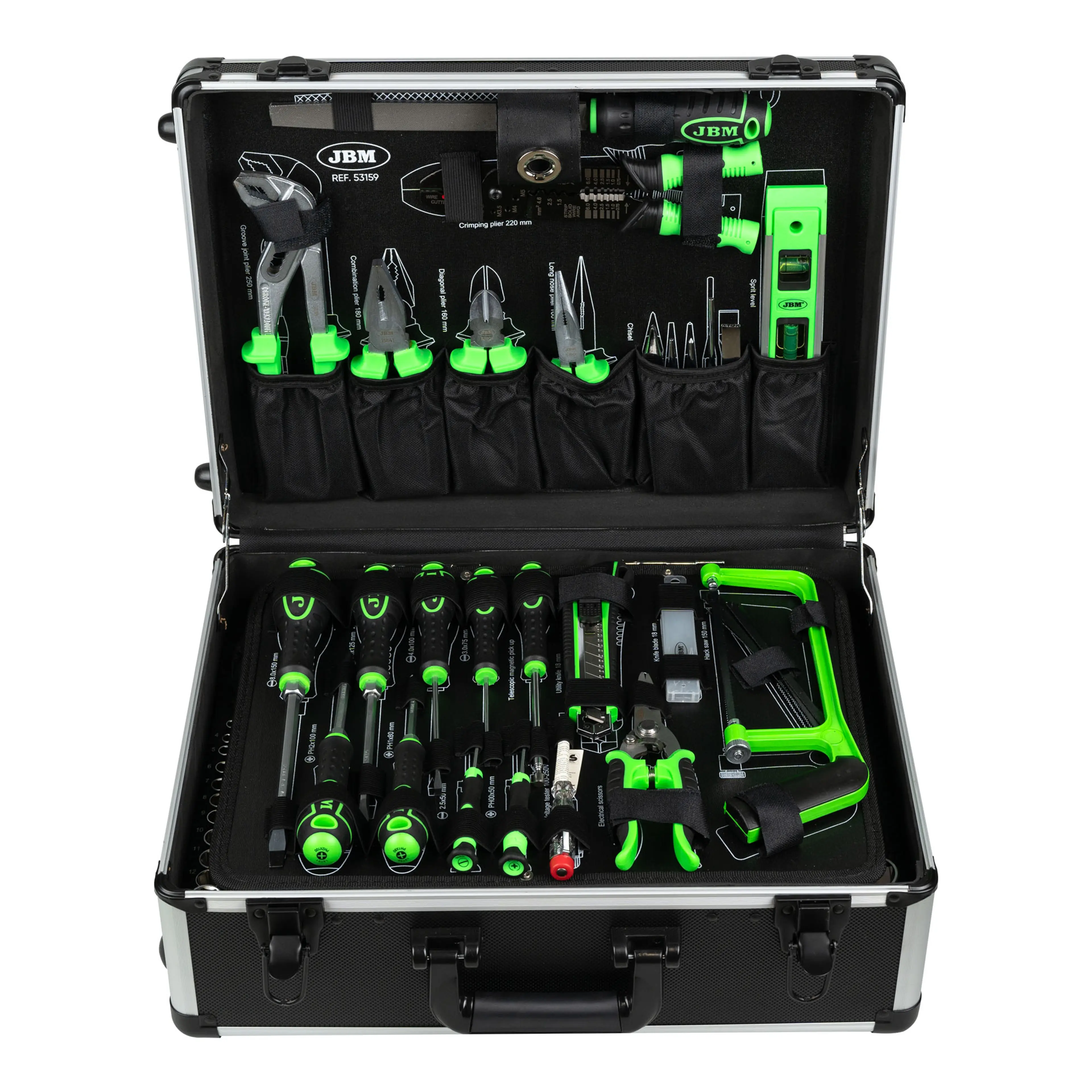 CAJA DE HERRAMIENTAS ALUMINIO 159 P