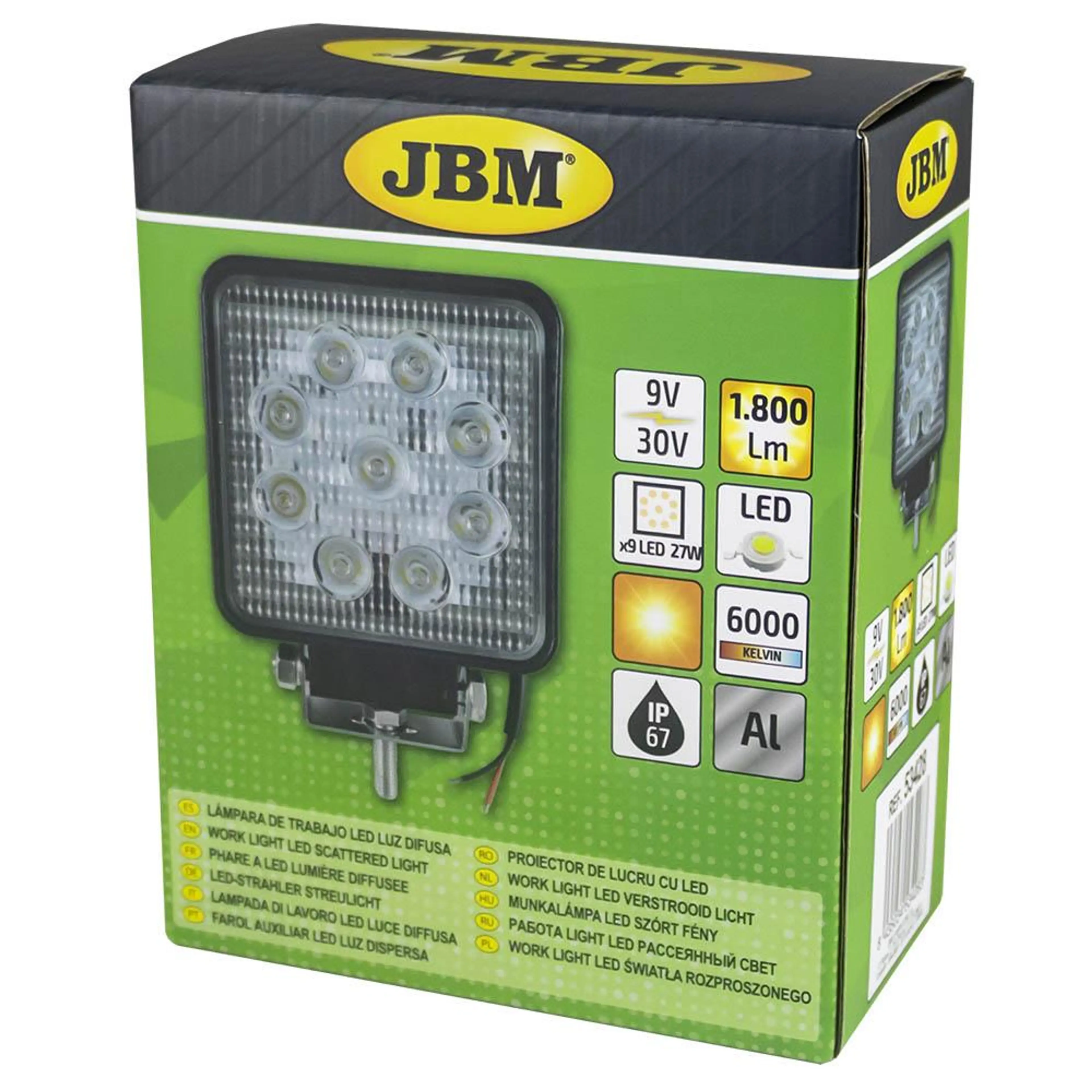 FARO DE TRABAJO CUADRADO