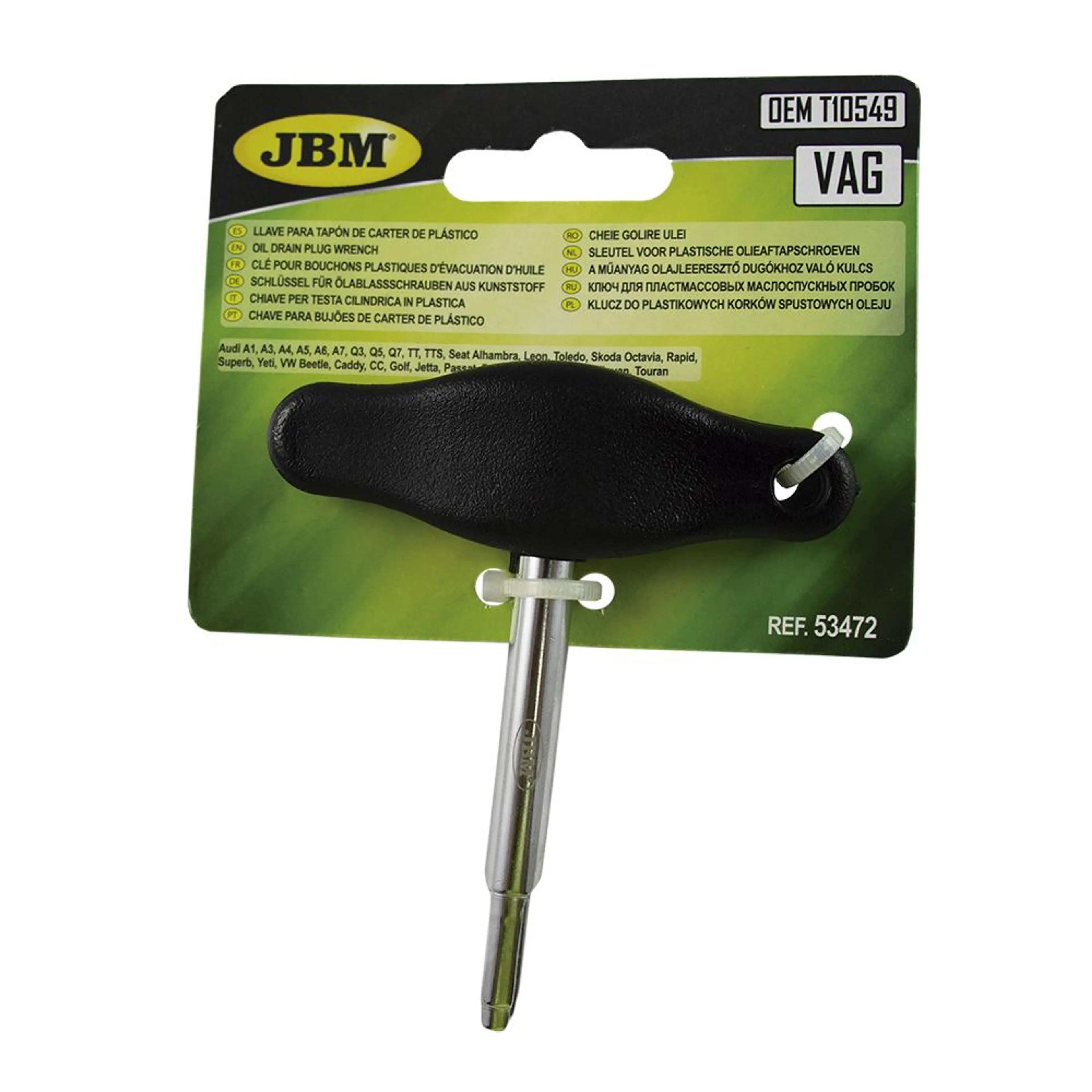 LLAVE PARA TAPA“N DE CA�RTER DE PLA