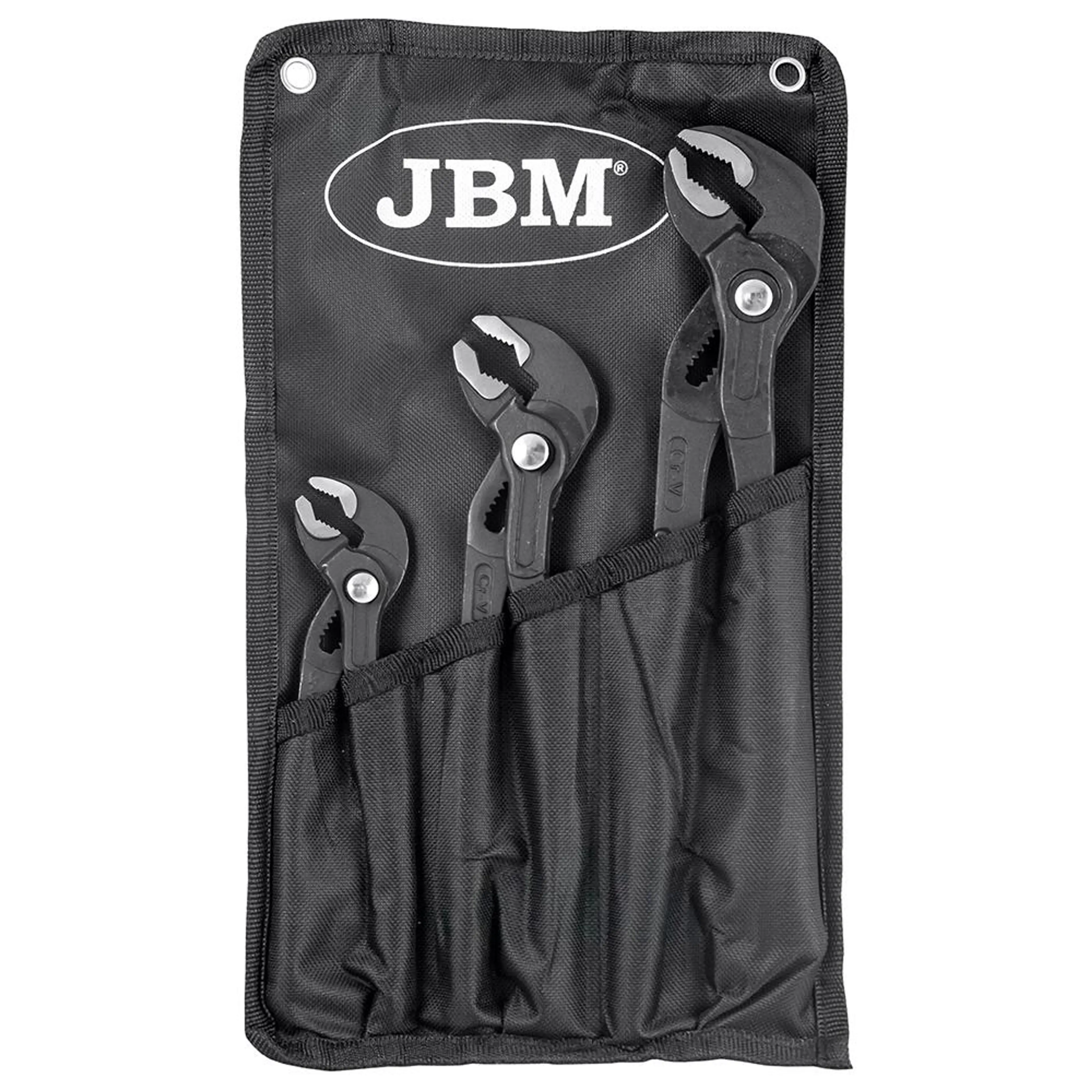 SET DE 3 ALICATES AJUSTABLES