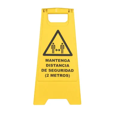 CABALLETE DE ADVERTENCIA - DISTANCI