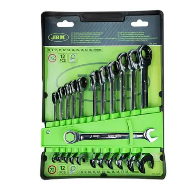 SET DE 12 LLAVES COMBINADAS CON TRI