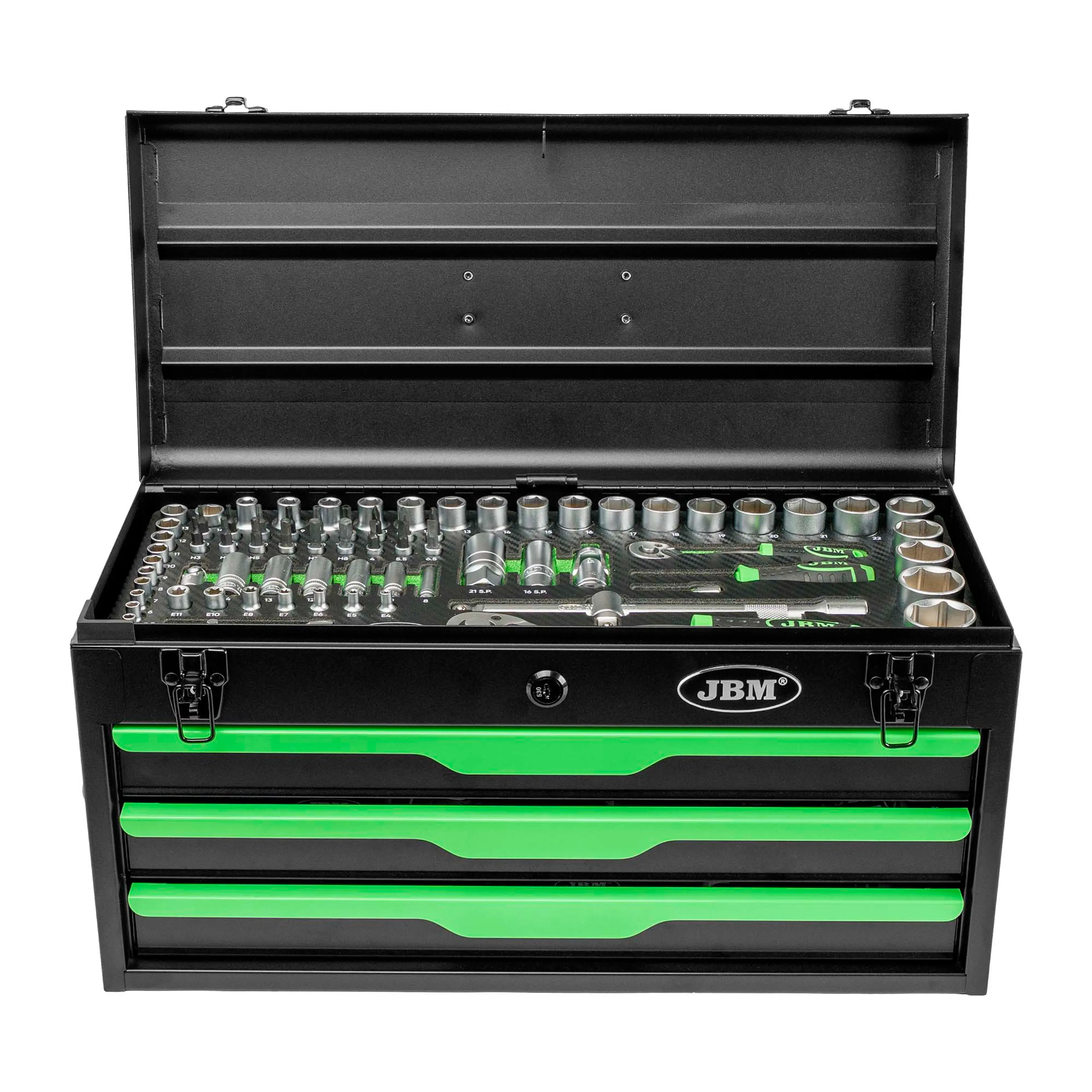 CAJA METALICA CON HERRAMIENTAS 143 