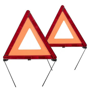 SET DE 2 TRIA�NGULOS DE EMERGENCIA 
