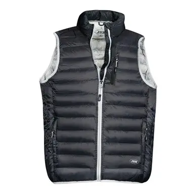 CHALECO GRIS-NEGRO T.L